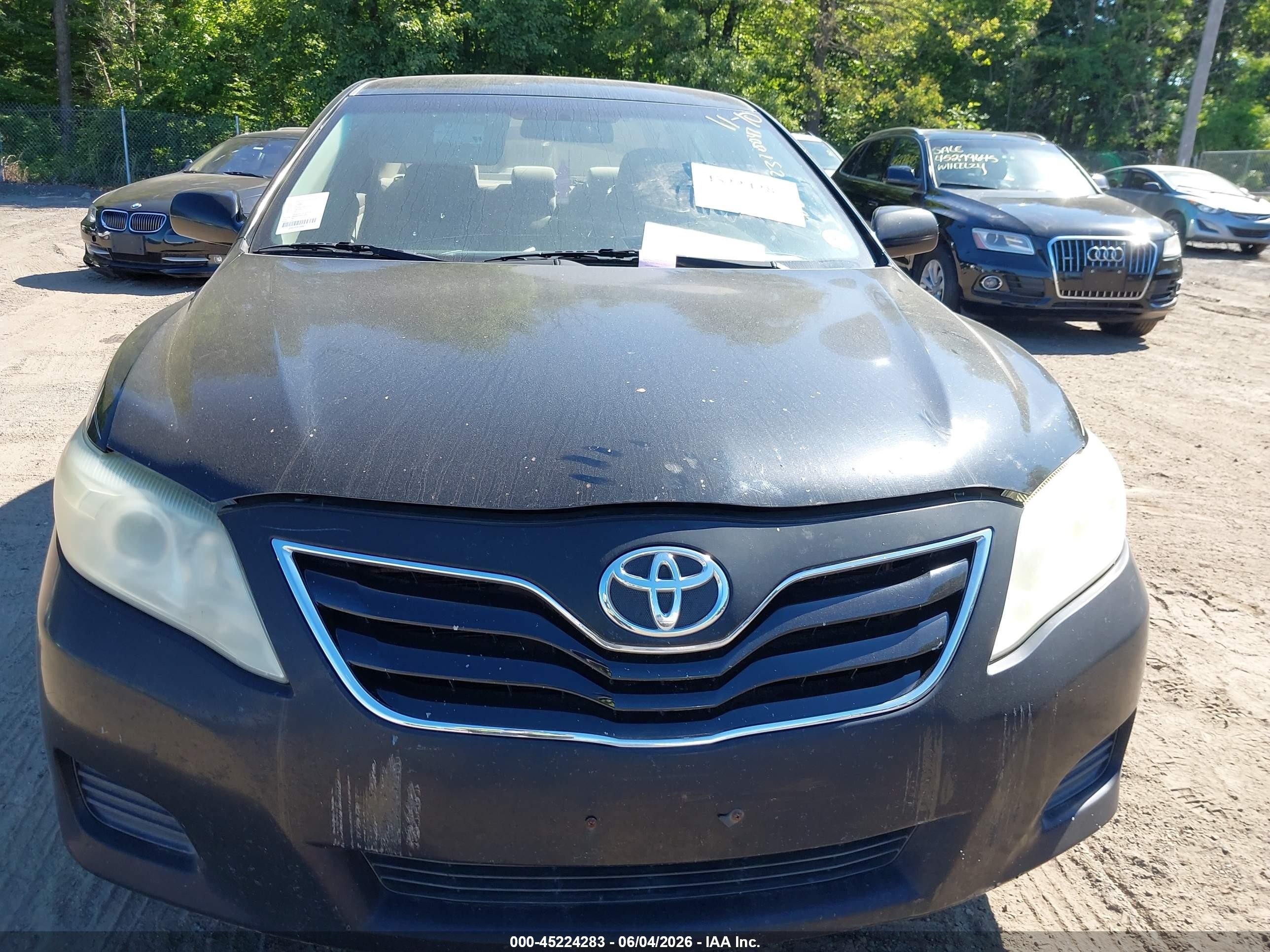 2011 Toyota Camry Le Black vin: 4T1BF3EK0BU162009
