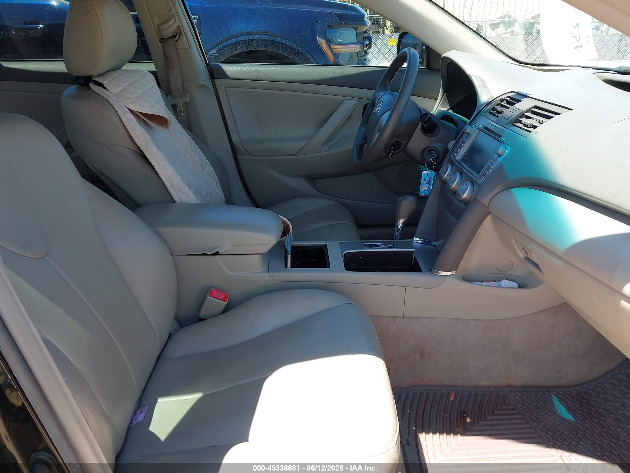 2011 Toyota Camry Le Черный vin: 4T1BF3EK0BU163659
