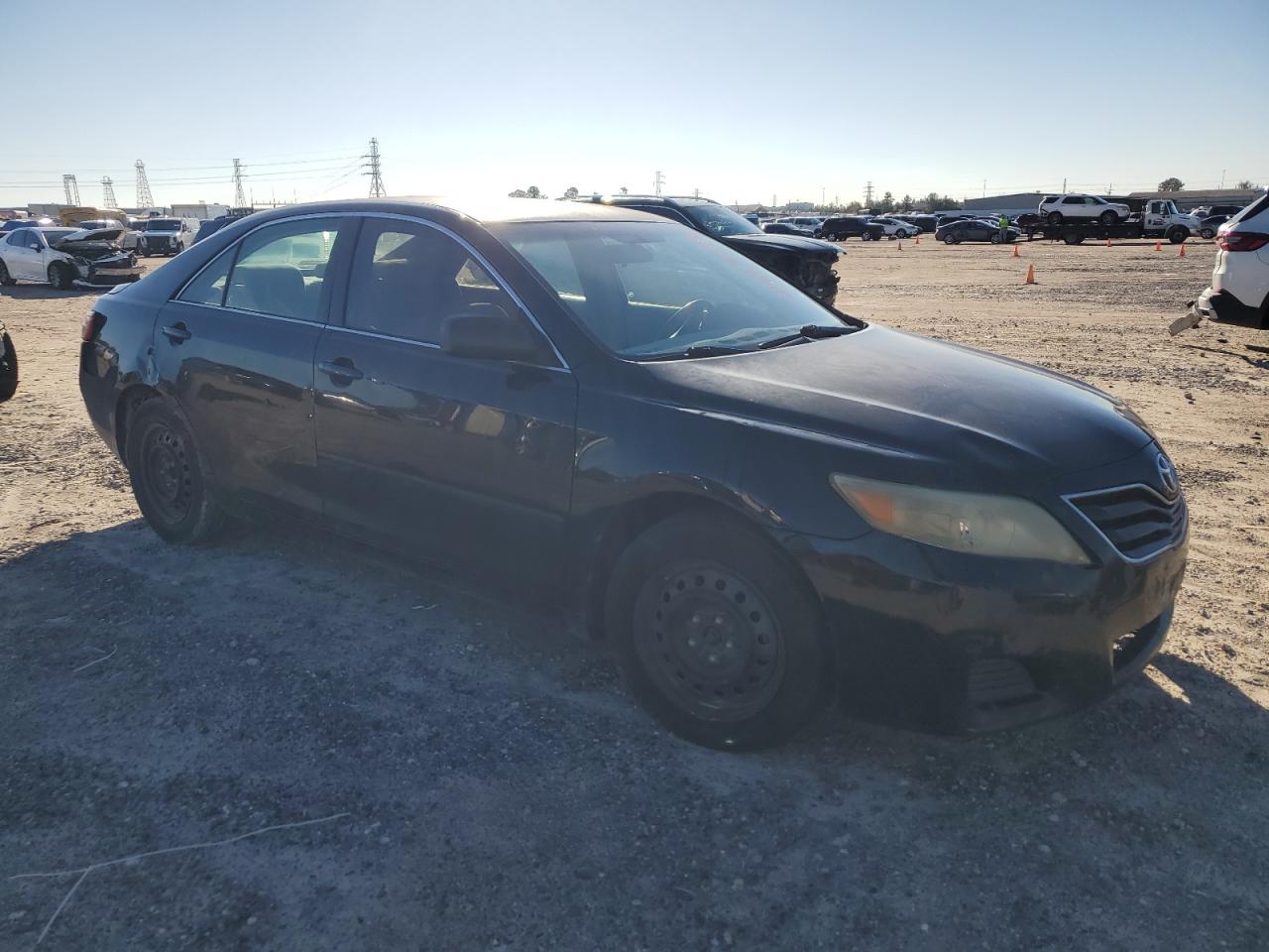 2011 Toyota Camry Base Black vin: 4T1BF3EK0BU166819