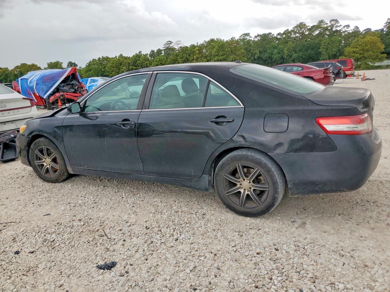 2011 Toyota Camry Le Black vin: 4T1BF3EK0BU180526