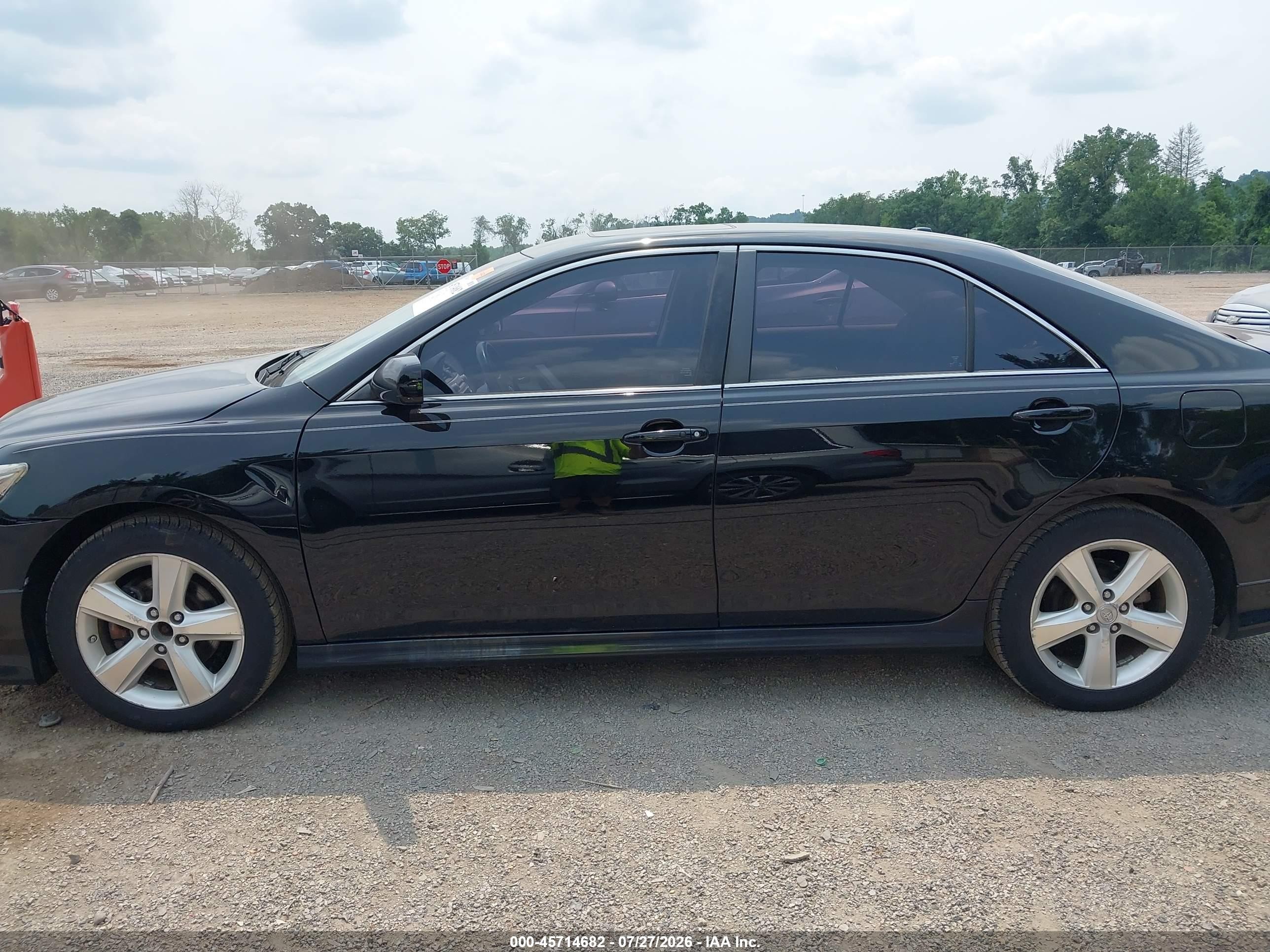 2011 Toyota Camry Se Black vin: 4T1BF3EK0BU184379