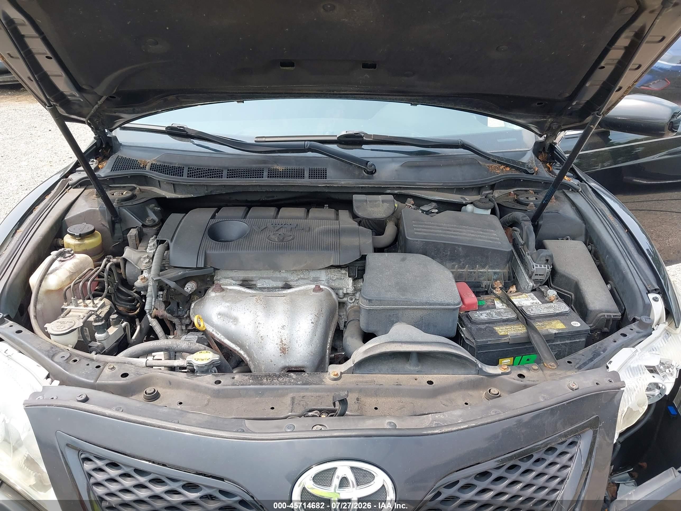2011 Toyota Camry Se Black vin: 4T1BF3EK0BU184379