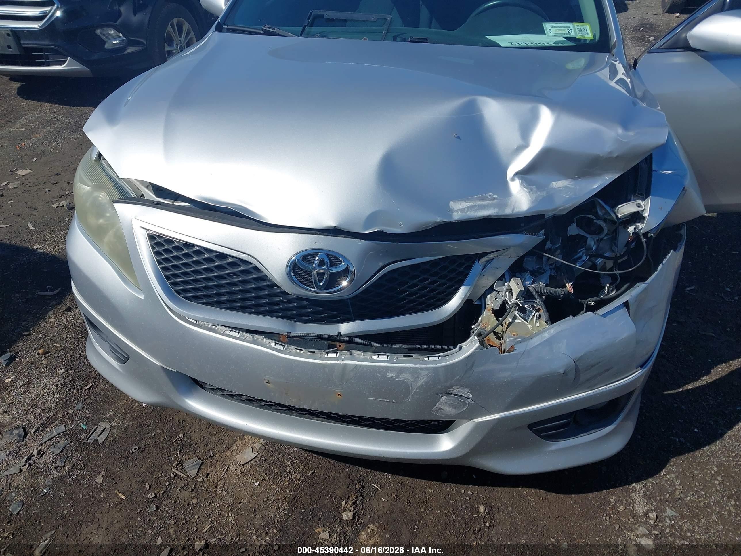 2011 Toyota Camry Se Silver vin: 4T1BF3EK0BU197309