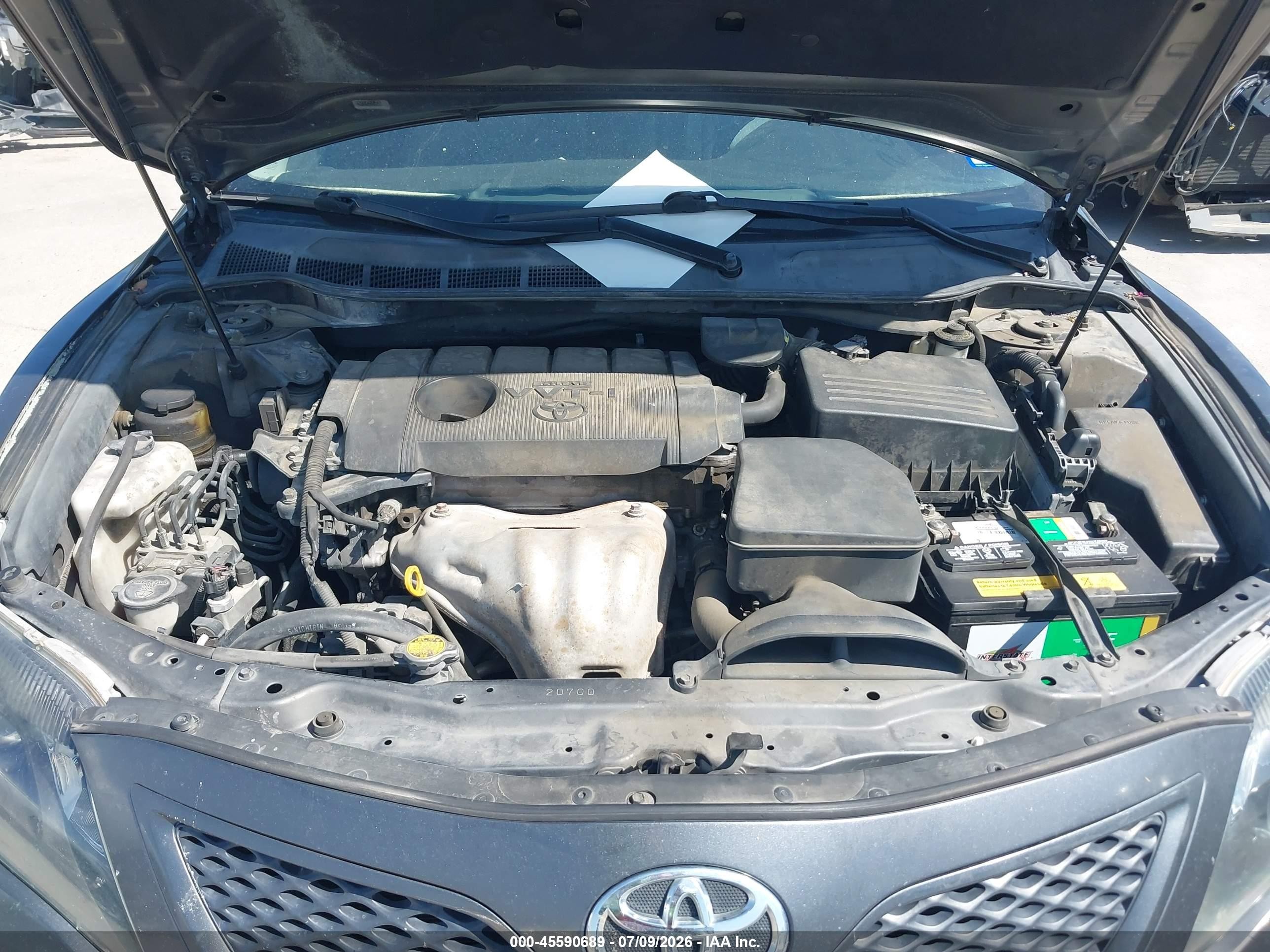 2011 Toyota Camry Se Gray vin: 4T1BF3EK0BU201892