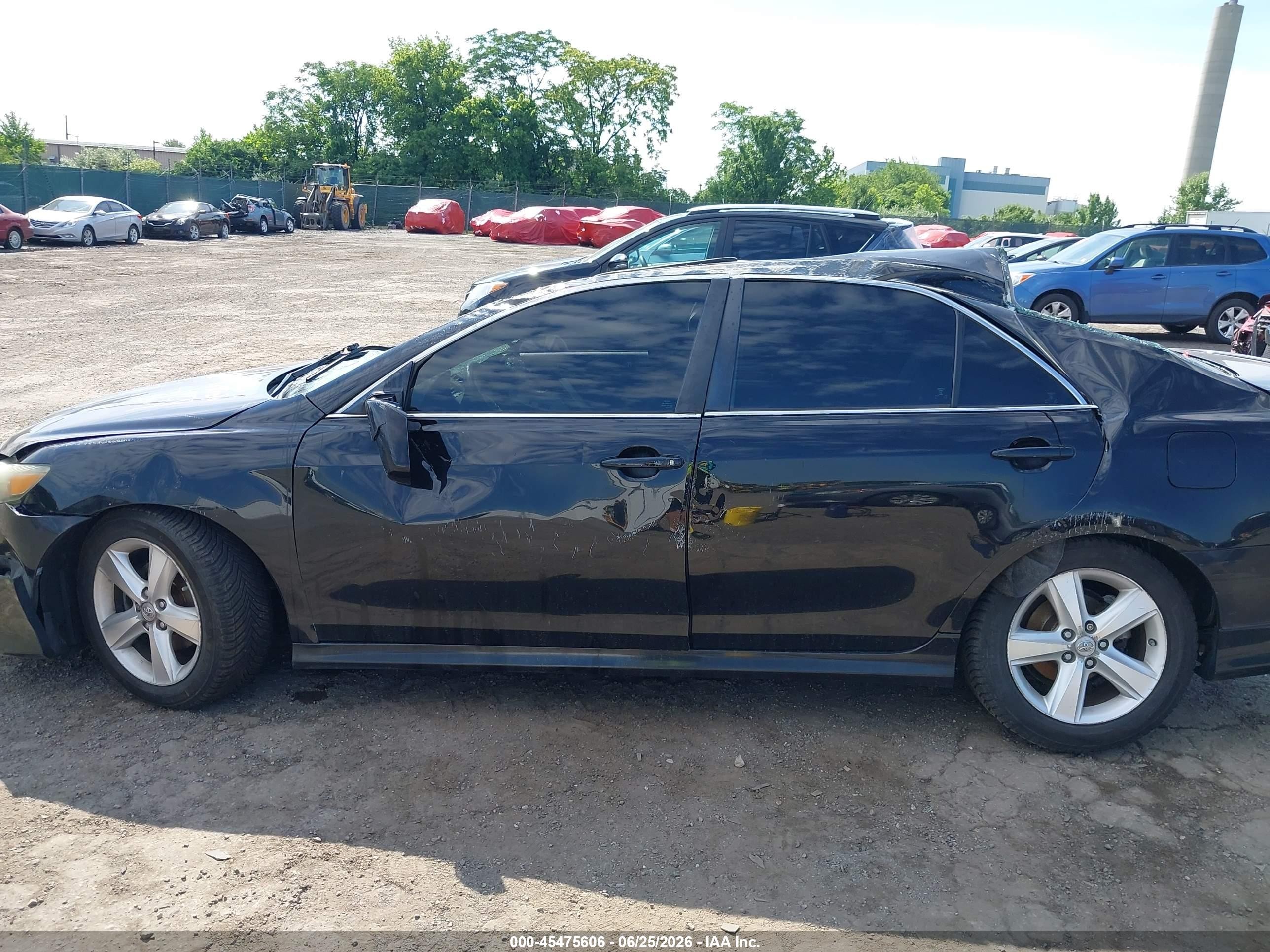 2011 Toyota Camry Se Black vin: 4T1BF3EK0BU204159