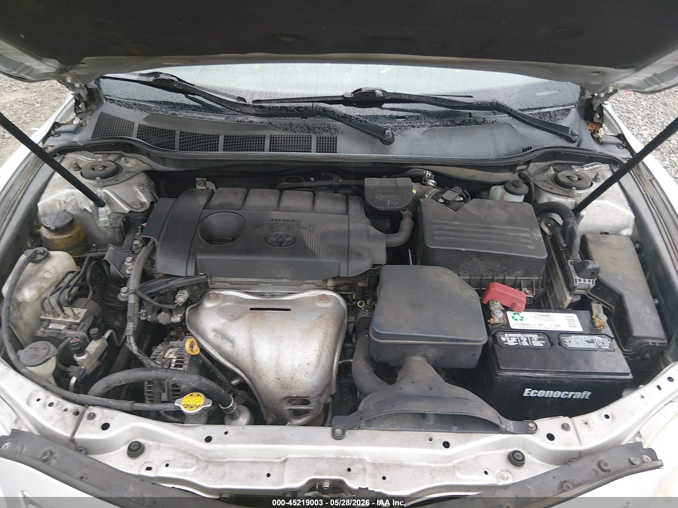 2011 Toyota Camry Le Серебряный vin: 4T1BF3EK0BU215954