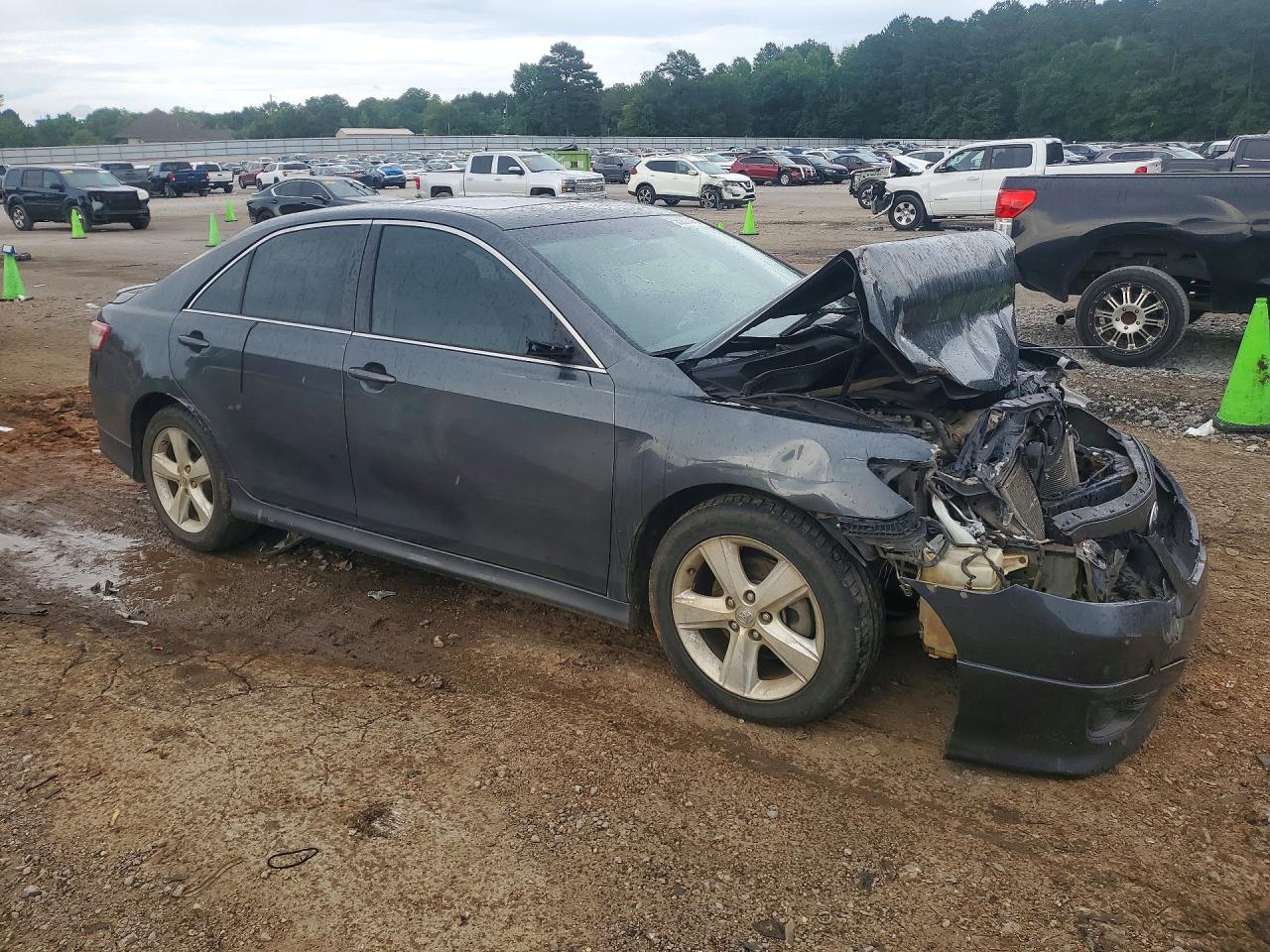 2011 Toyota Camry Se Gray vin: 4T1BF3EK0BU221043