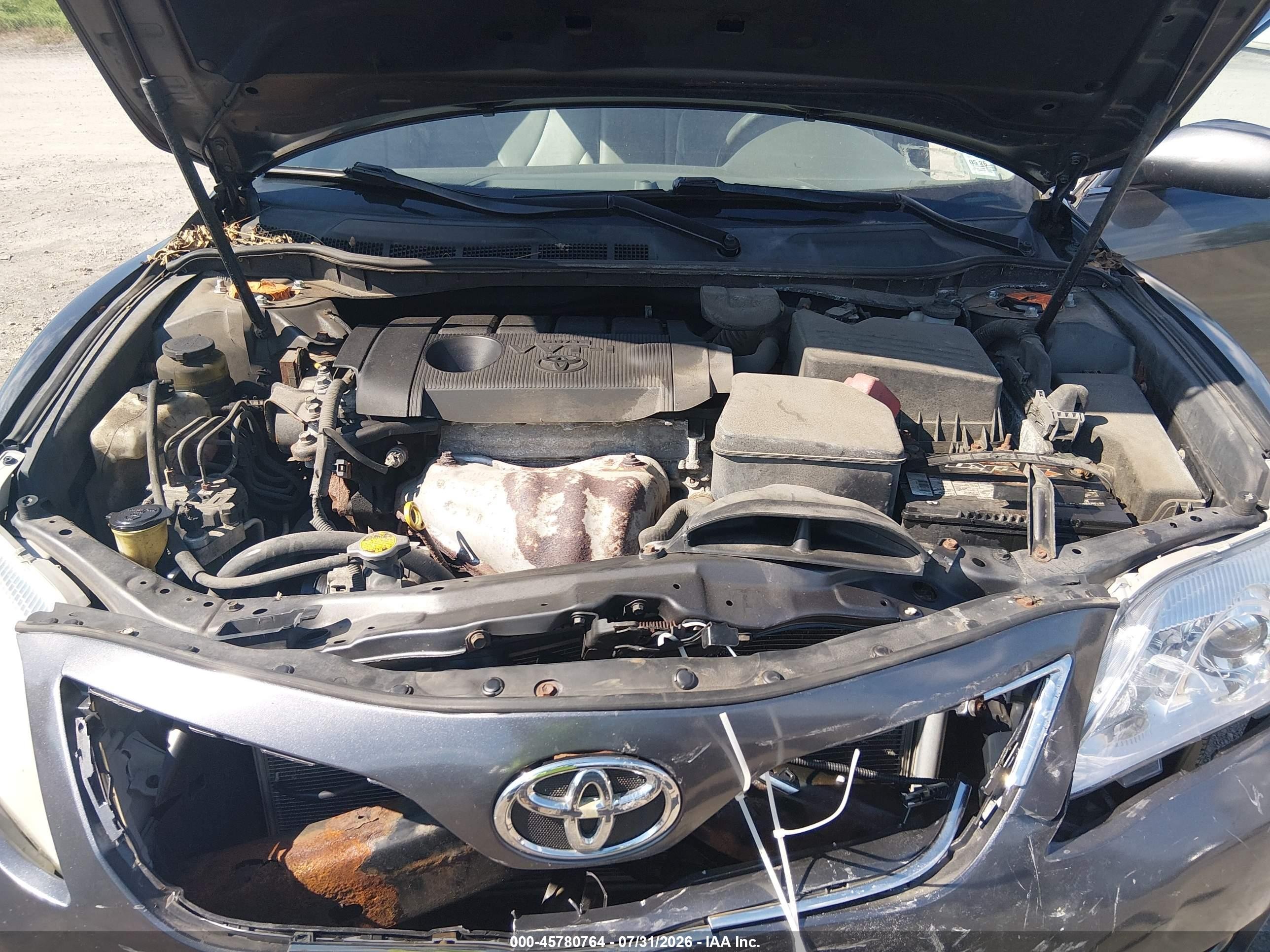 2011 Toyota Camry Xle Gray vin: 4T1BF3EK0BU224010