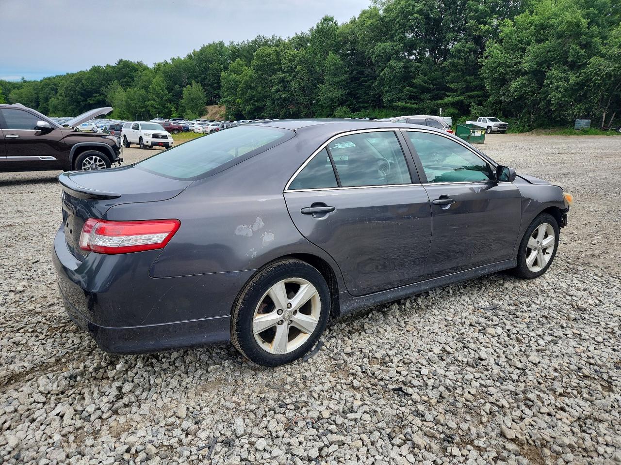 2011 Toyota Camry Se Gray vin: 4T1BF3EK0BU225285