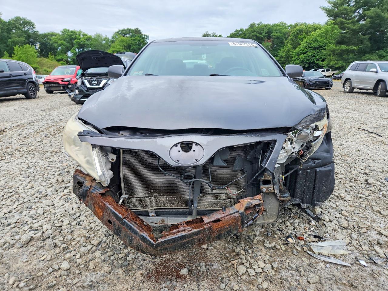 2011 Toyota Camry Se Gray vin: 4T1BF3EK0BU225285