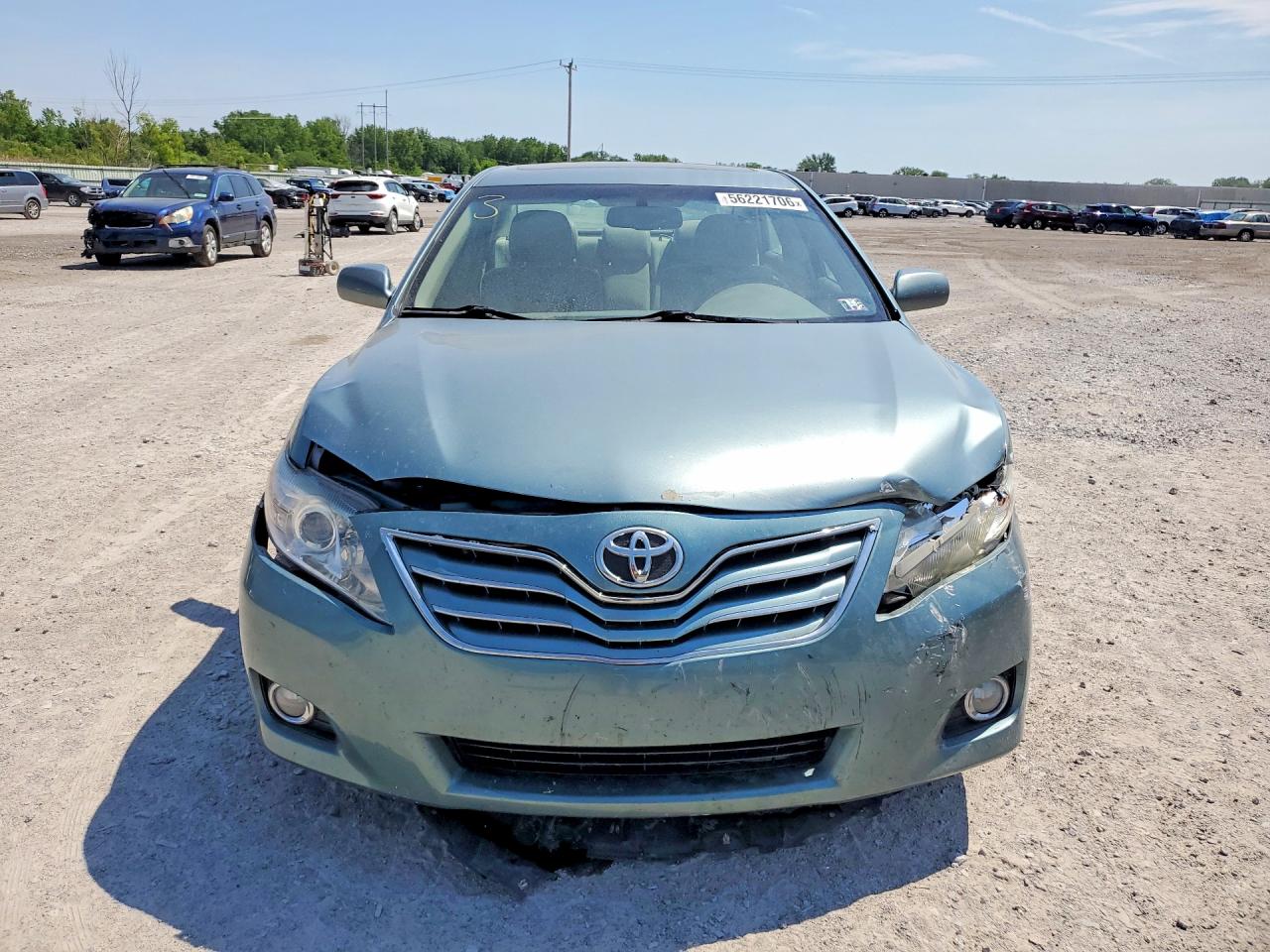2011 Toyota Camry Xle Синий vin: 4T1BF3EK0BU590582
