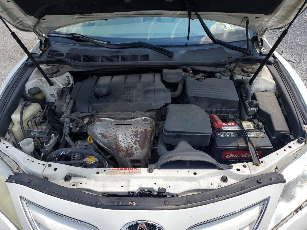 2011 Toyota Camry Le White vin: 4T1BF3EK0BU596902
