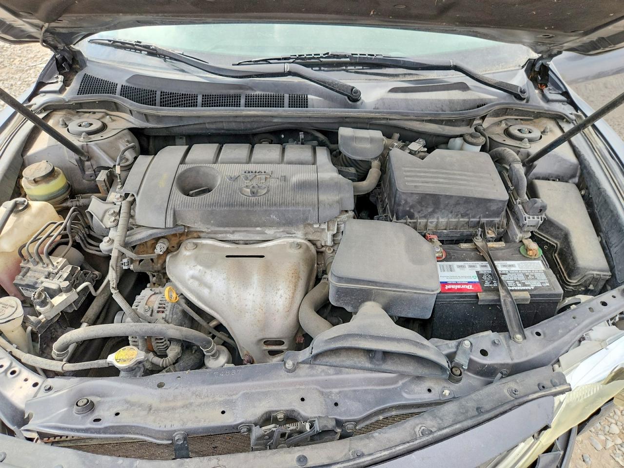 2011 Toyota Camry Le Gray vin: 4T1BF3EK0BU601404