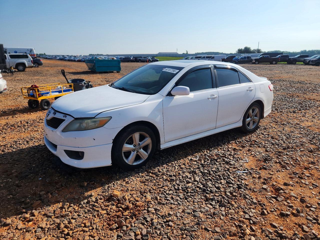 2011 Toyota Camry Se White vin: 4T1BF3EK0BU613763