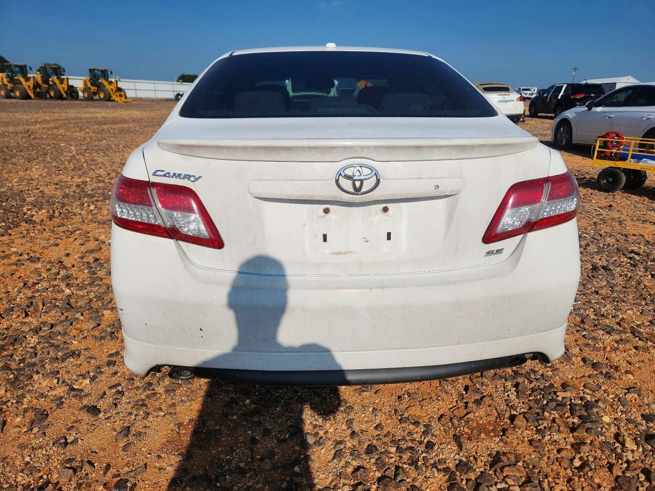 2011 Toyota Camry Se White vin: 4T1BF3EK0BU613763