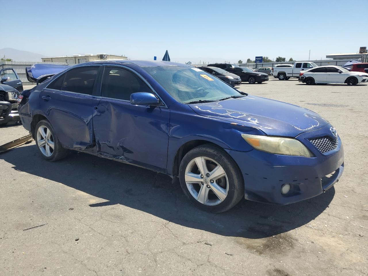 2011 Toyota Camry Base Blue vin: 4T1BF3EK0BU617084