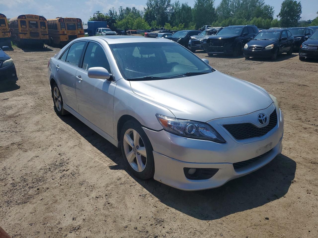 2011 Toyota Camry Base Gray vin: 4T1BF3EK0BU622091