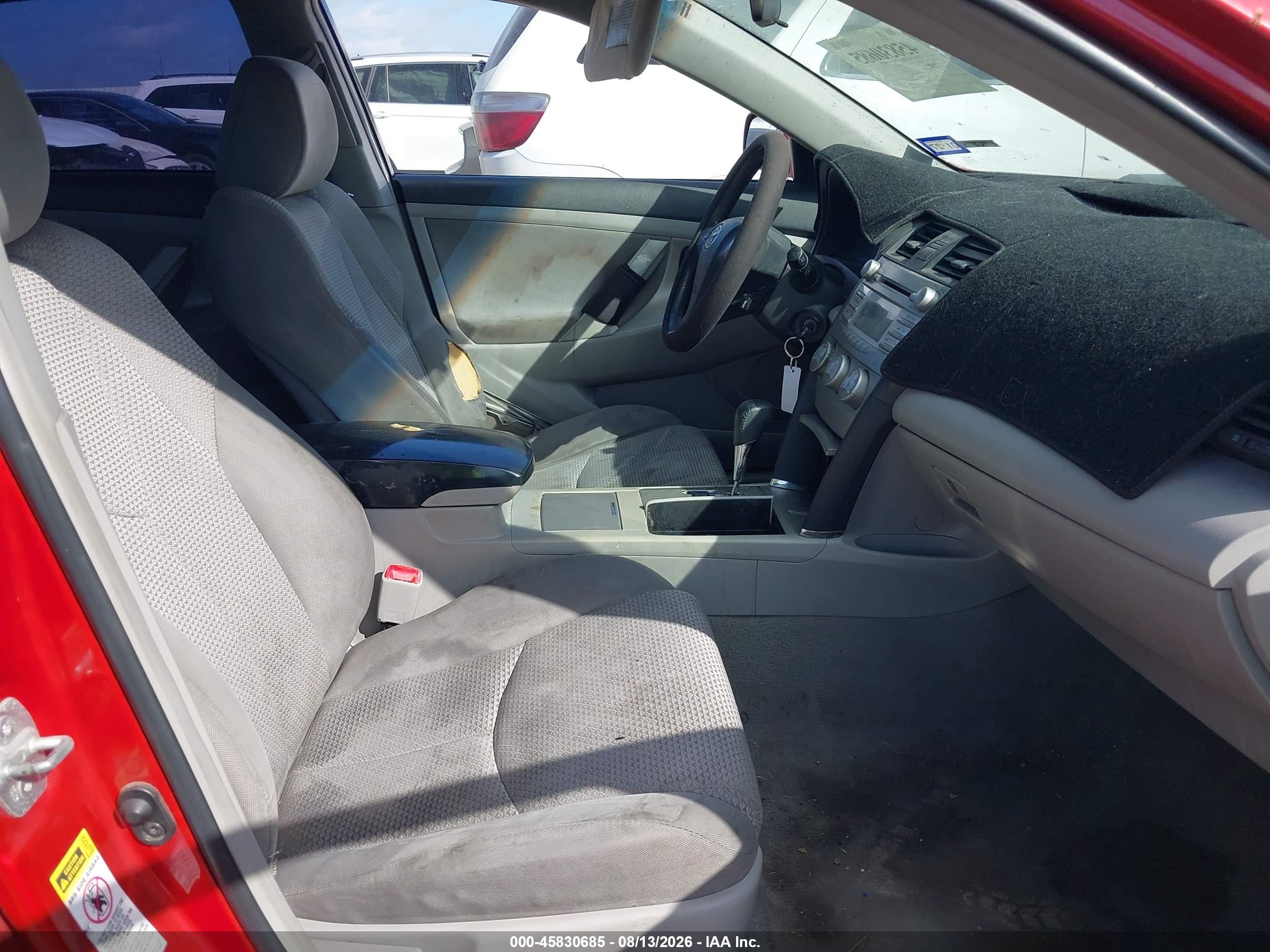 2011 Toyota Camry Se Red vin: 4T1BF3EK0BU625797