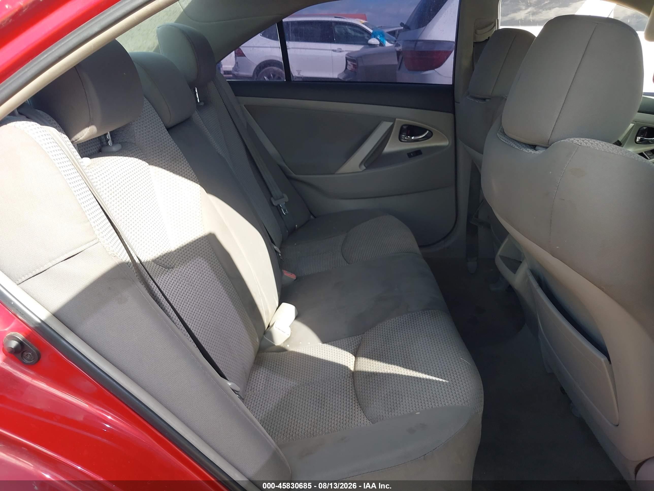 2011 Toyota Camry Se Red vin: 4T1BF3EK0BU625797