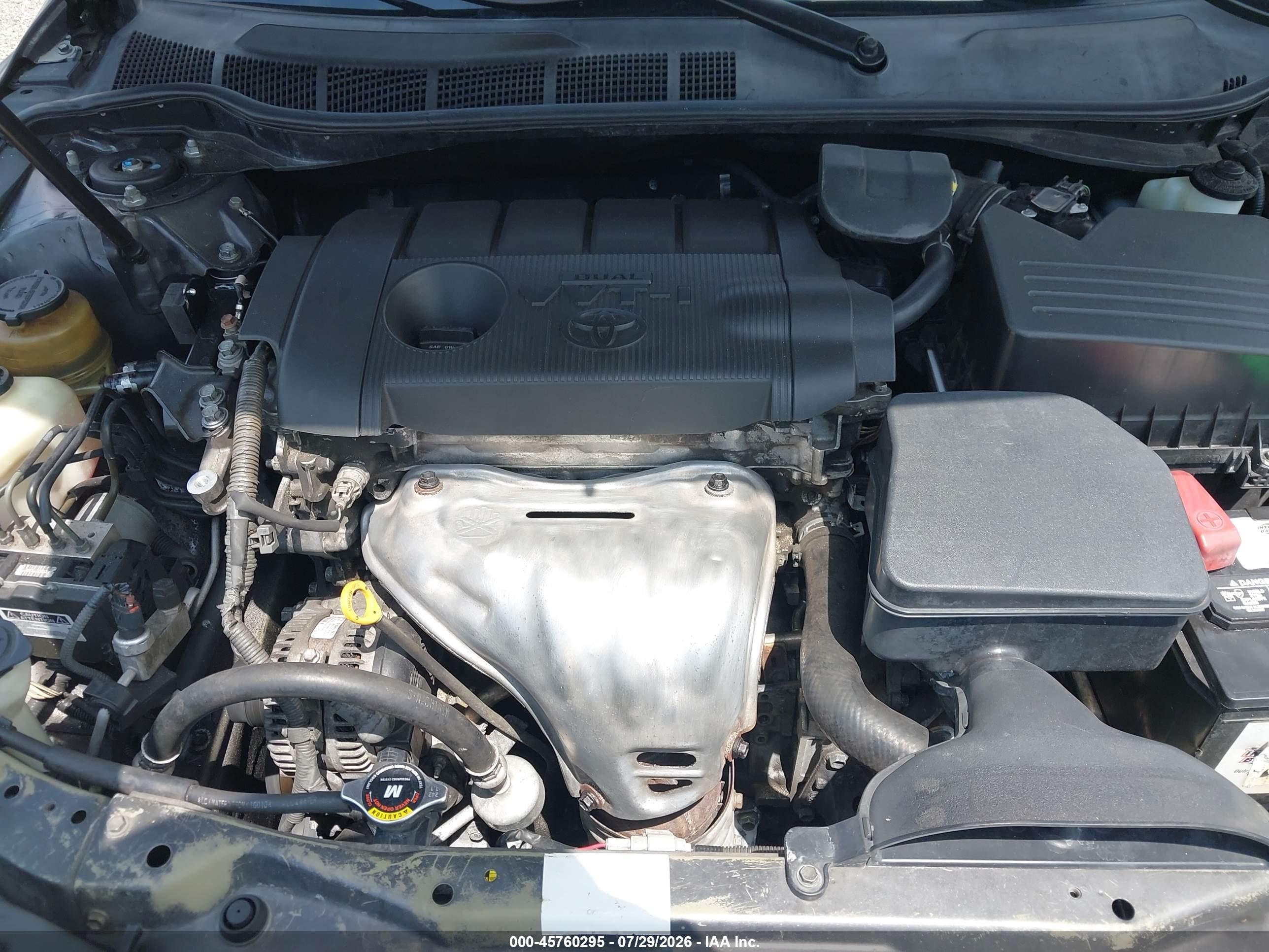2011 Toyota Camry Le Gray vin: 4T1BF3EK0BU629817