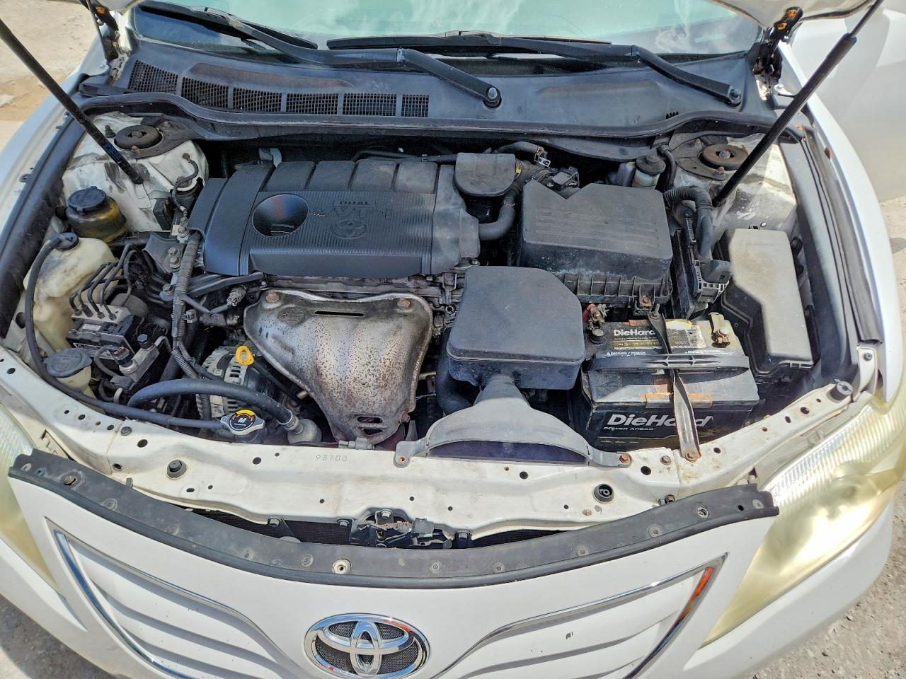 2011 Toyota Camry Le White vin: 4T1BF3EK0BU642356