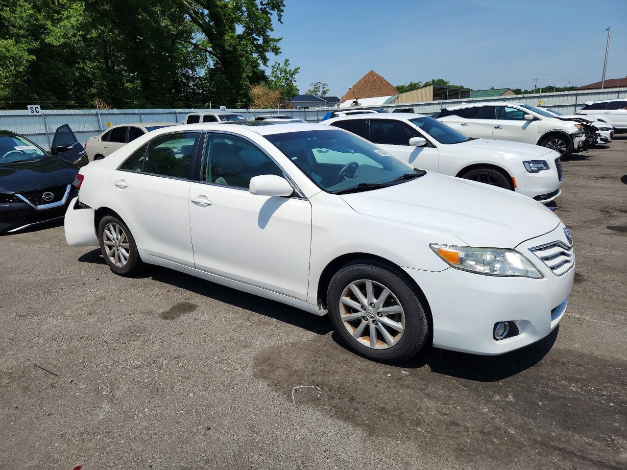 2011 Toyota Camry Xle Белый vin: 4T1BF3EK0BU642373