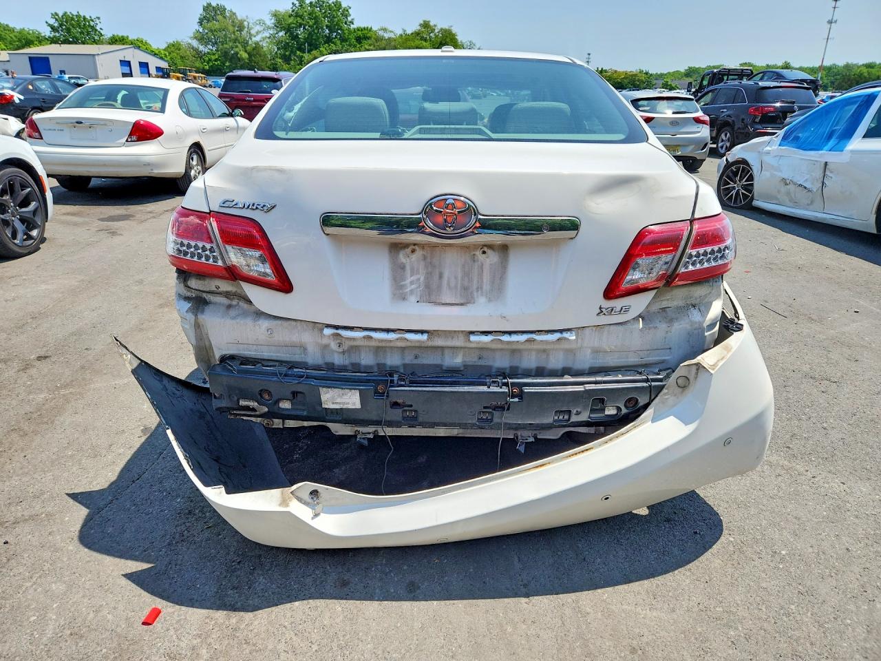 2011 Toyota Camry Xle Белый vin: 4T1BF3EK0BU642373