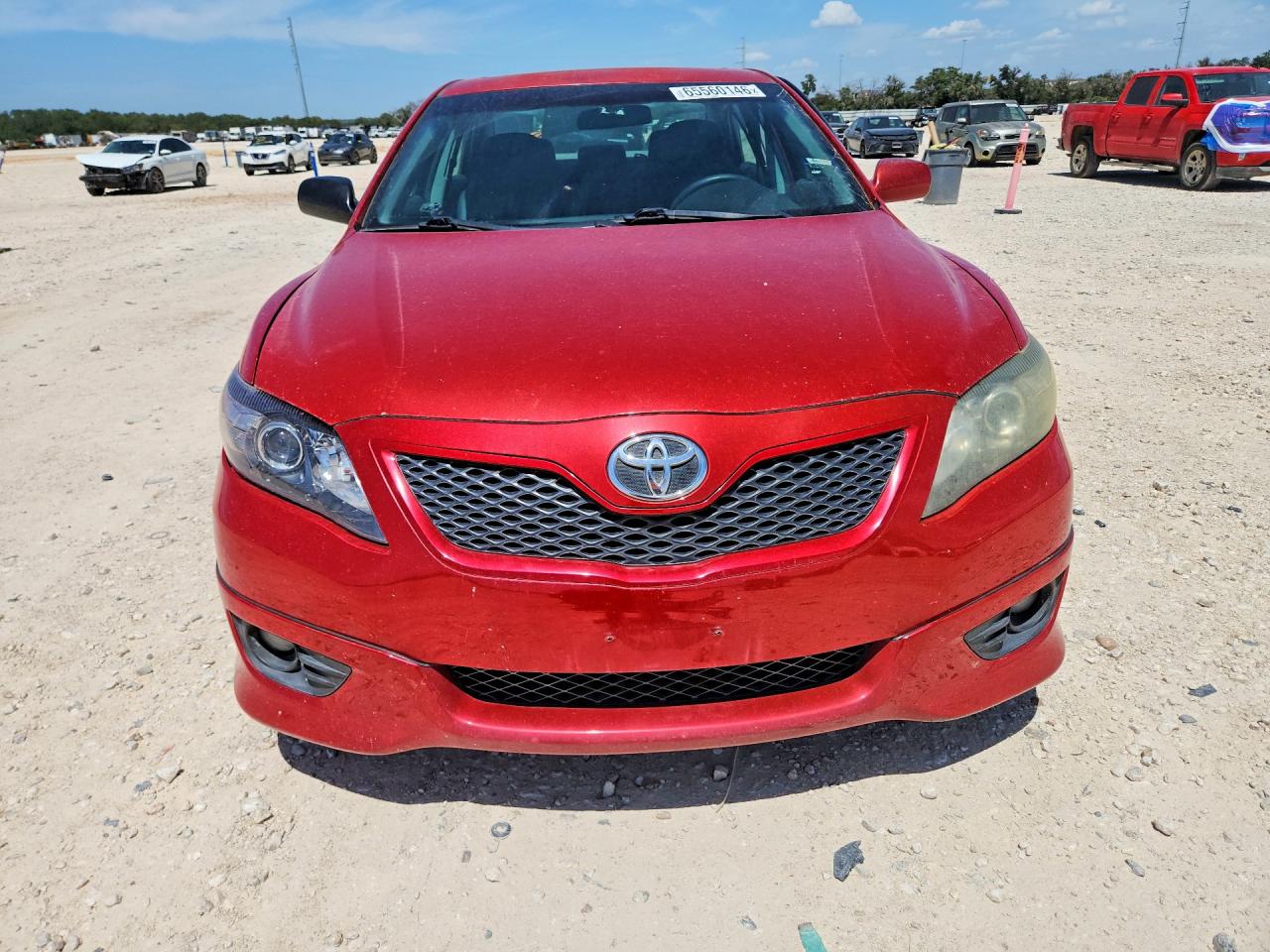 2011 Toyota Camry Se Красный vin: 4T1BF3EK0BU672344