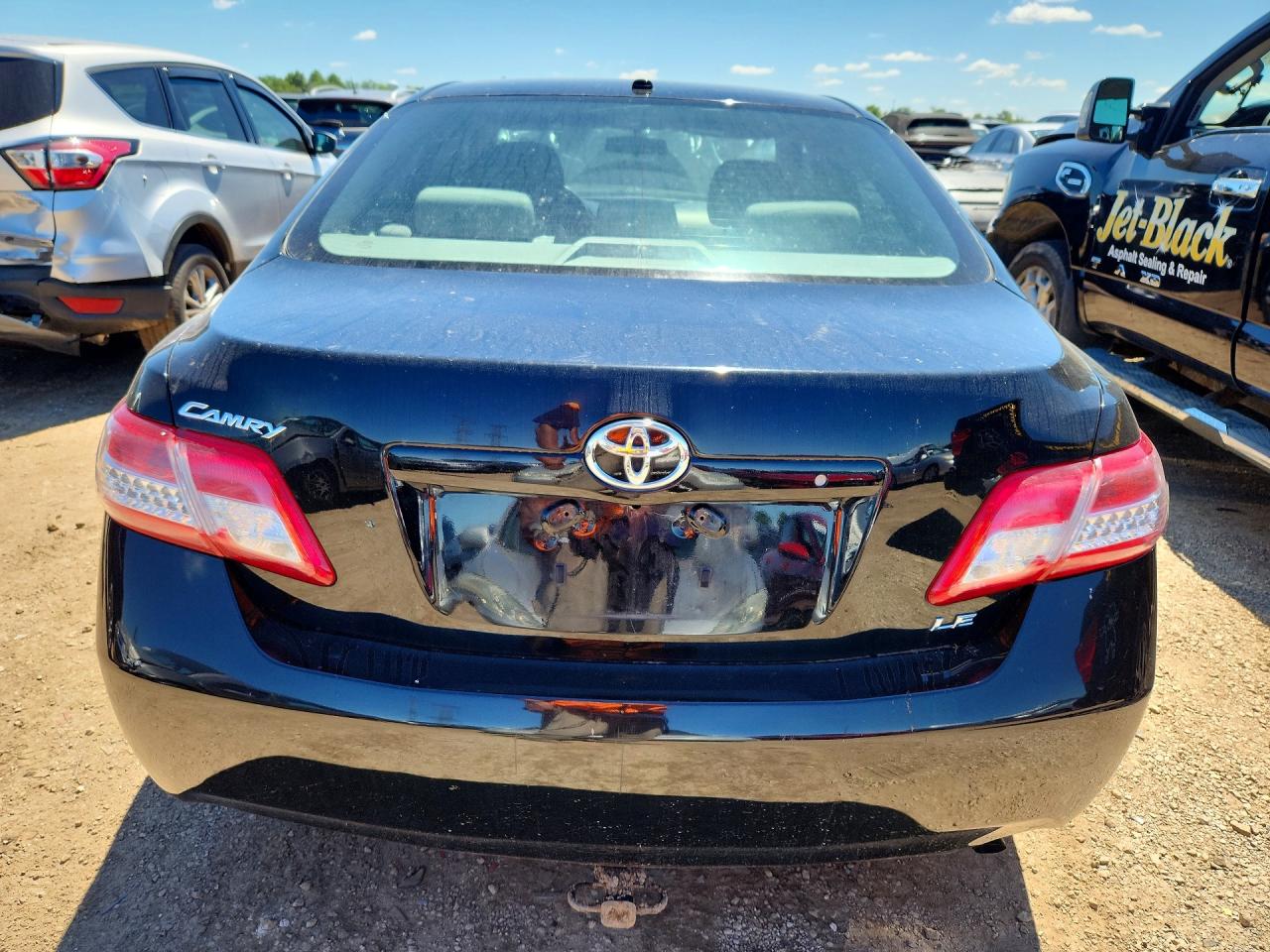 2011 Toyota Camry Le Black vin: 4T1BF3EK0BU676958