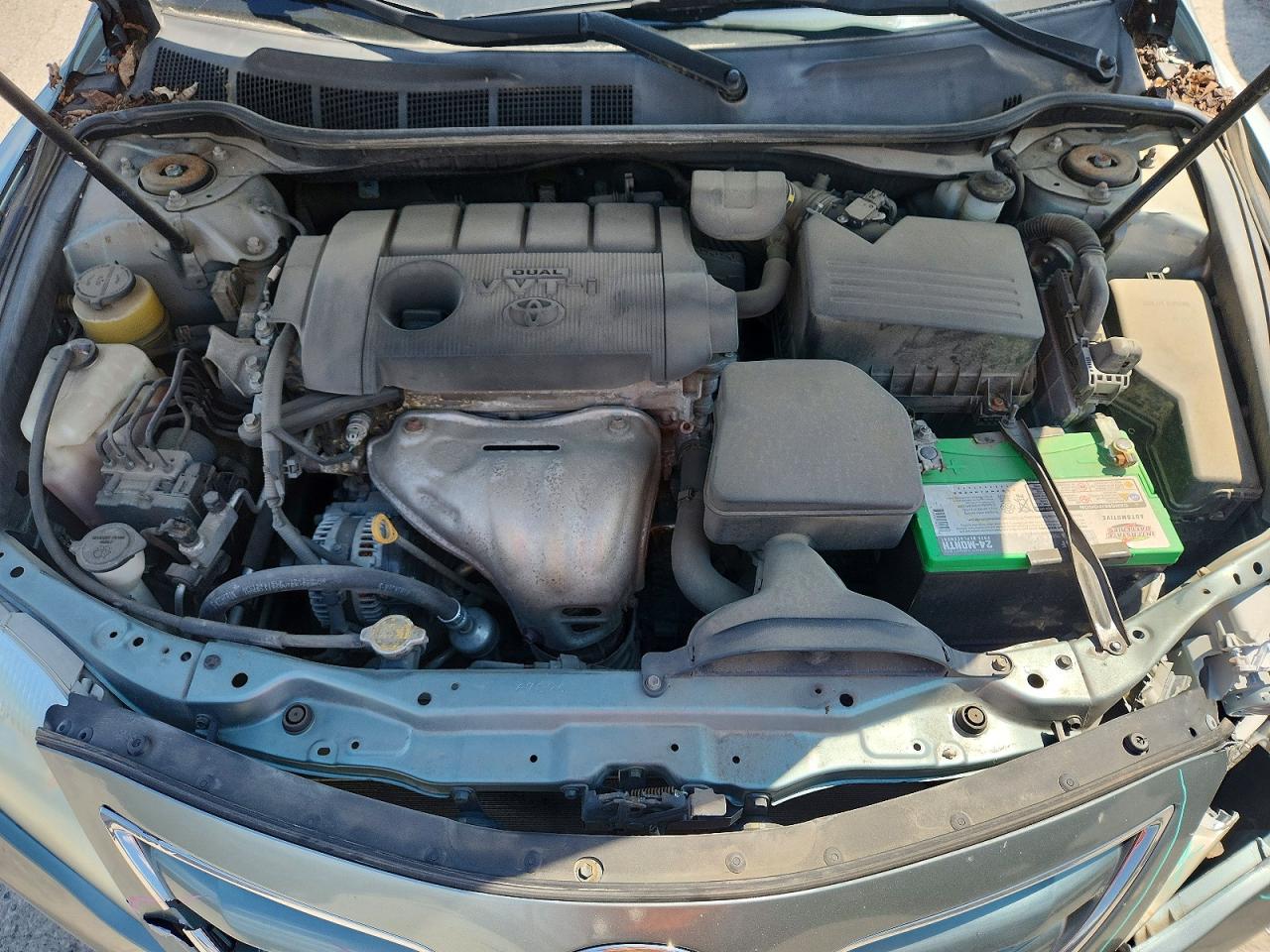 2011 Toyota Camry Le Green vin: 4T1BF3EK0BU722806