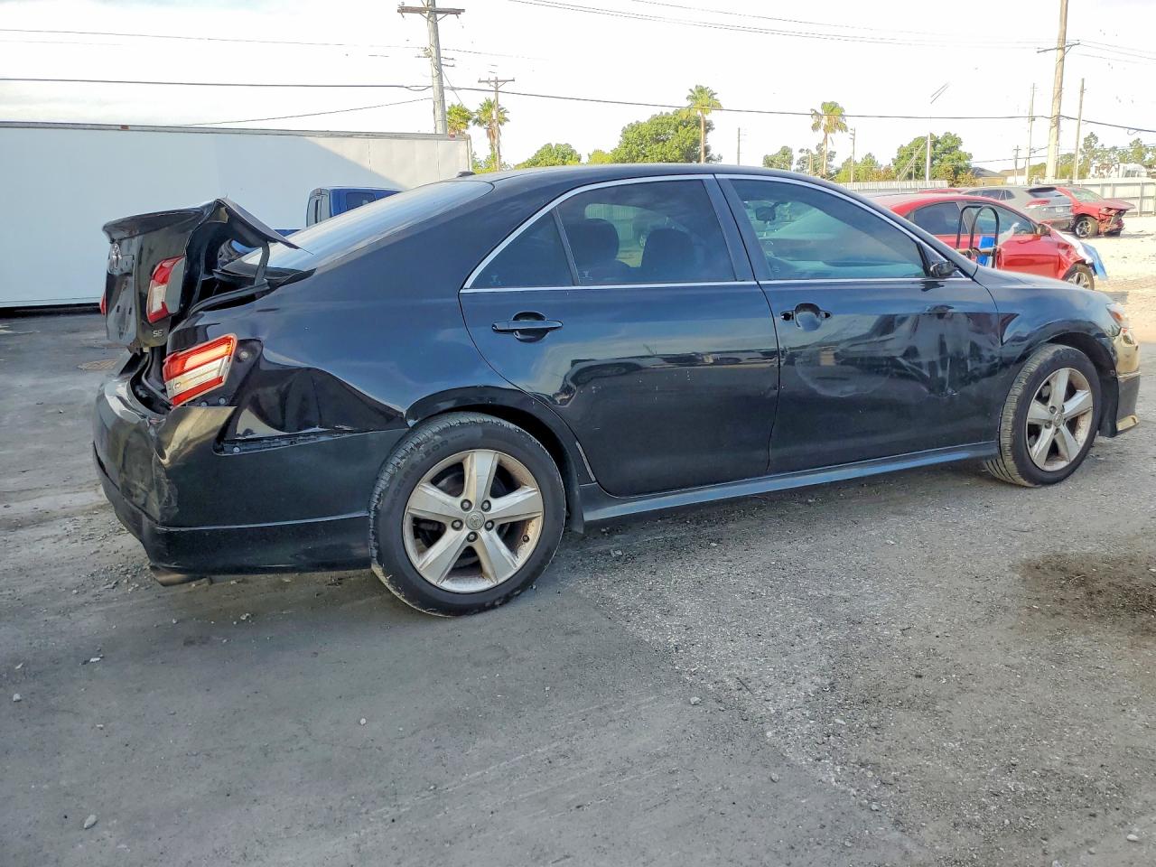 2011 Toyota Camry Se Черный vin: 4T1BF3EK0BU729528