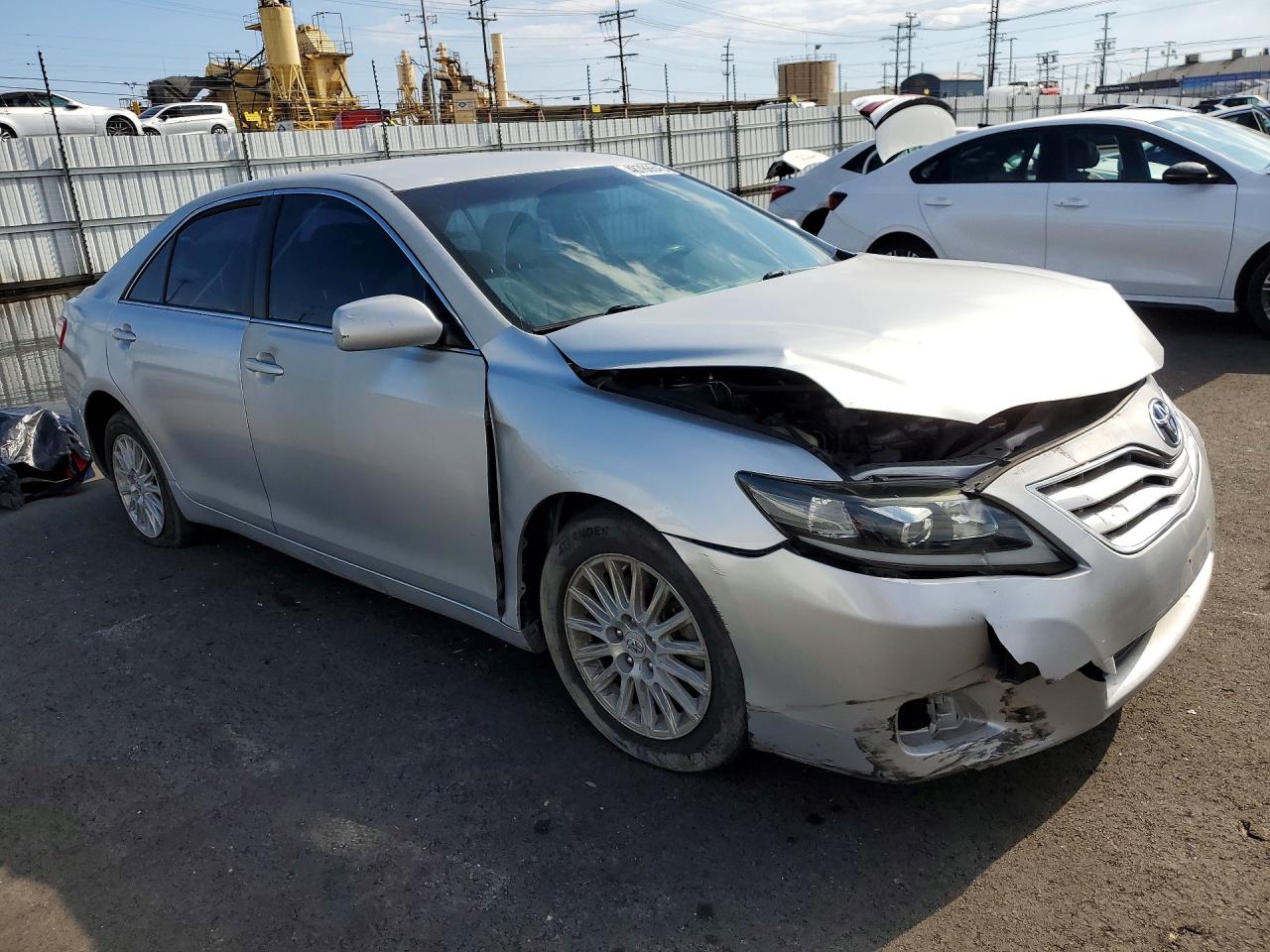 2011 Toyota Camry Le Silver vin: 4T1BF3EK0BU736835