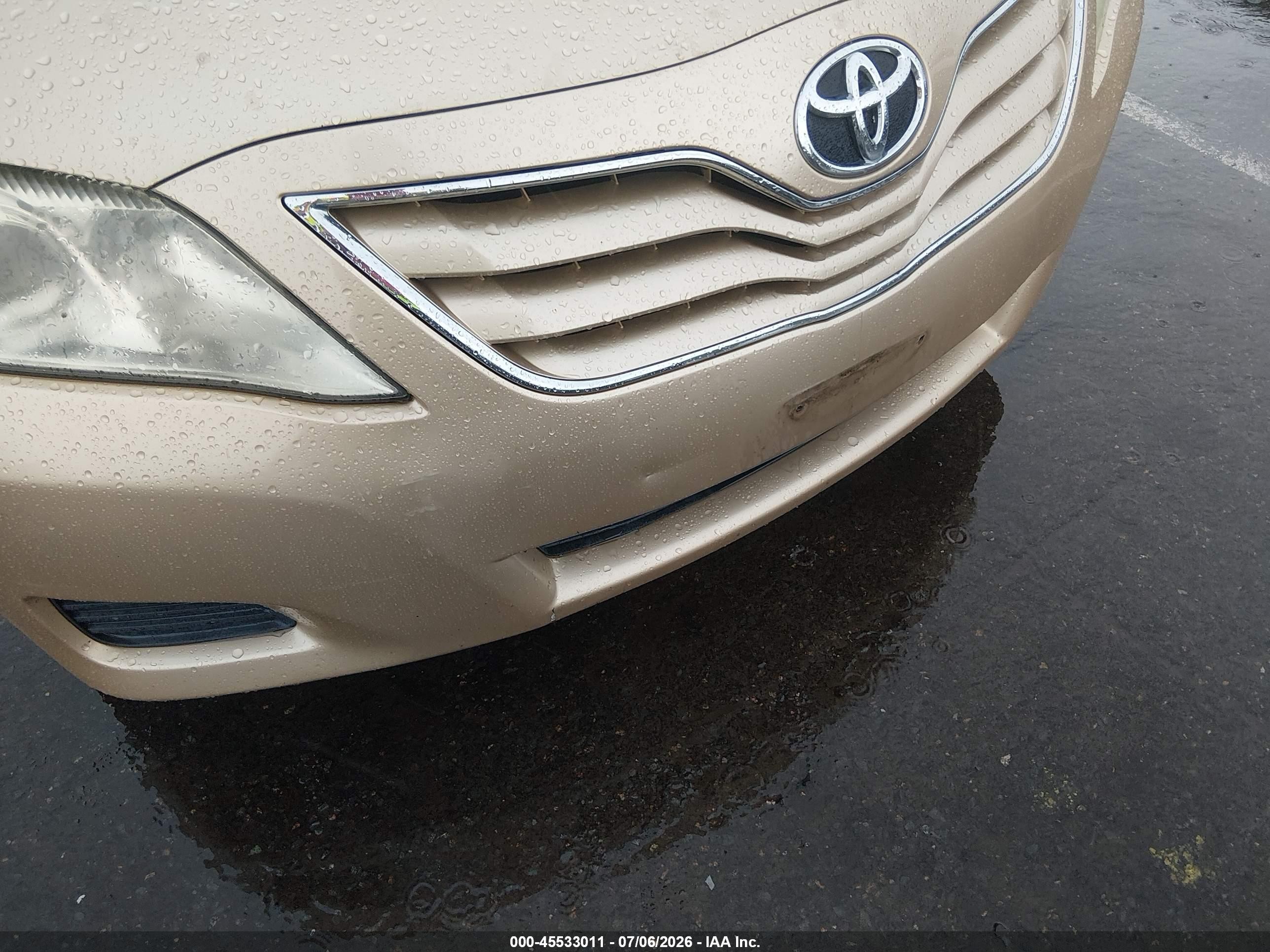 2011 Toyota Camry Le Бежевый vin: 4T1BF3EK0BU751478