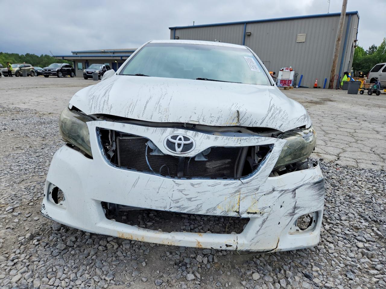 2011 Toyota Camry Le White vin: 4T1BF3EK0BU753828