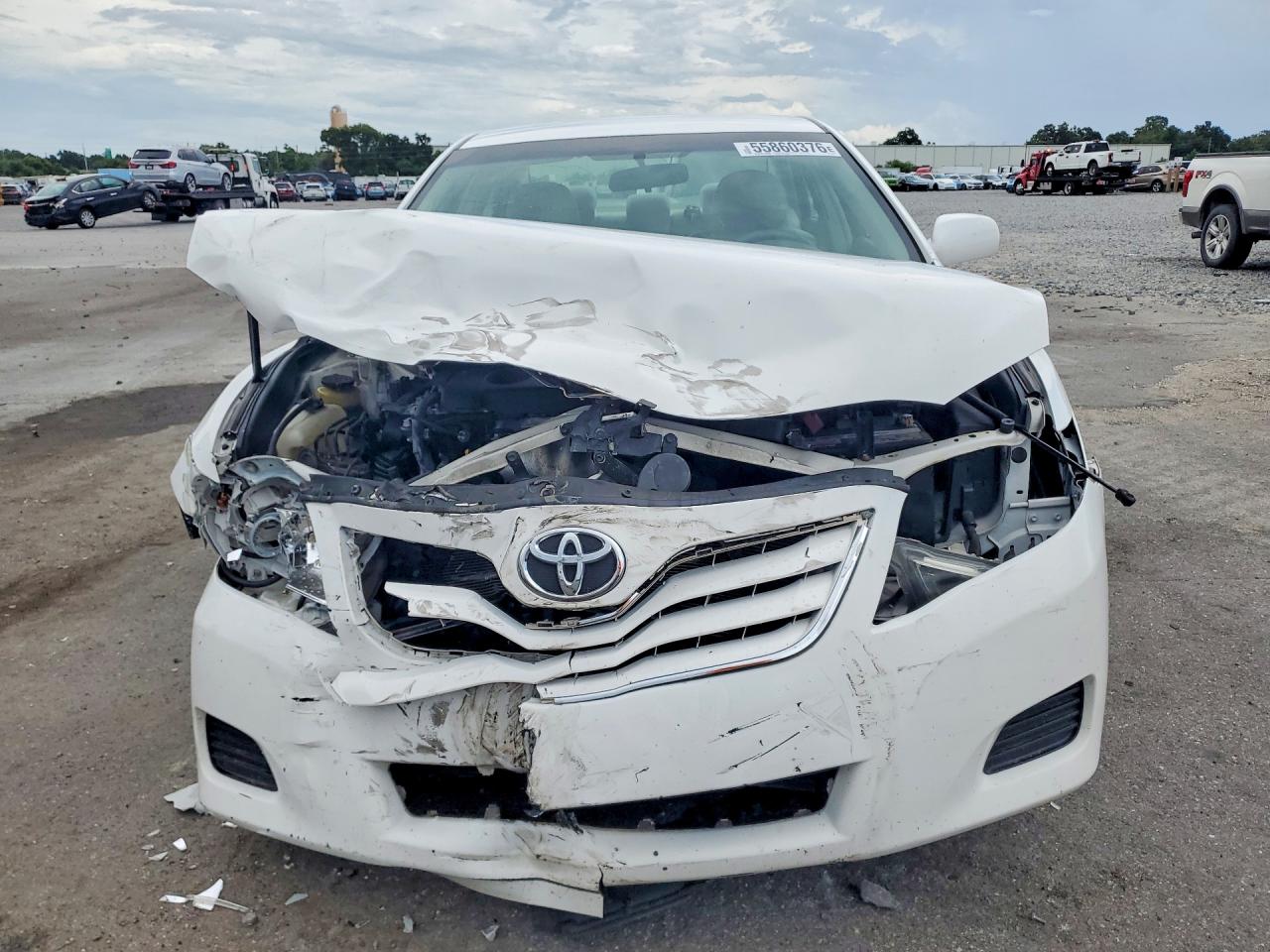 2011 Toyota Camry Le Белый vin: 4T1BF3EK0BU755451