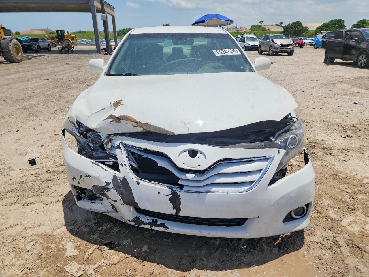 2011 Toyota Camry Le Белый vin: 4T1BF3EK0BU761914