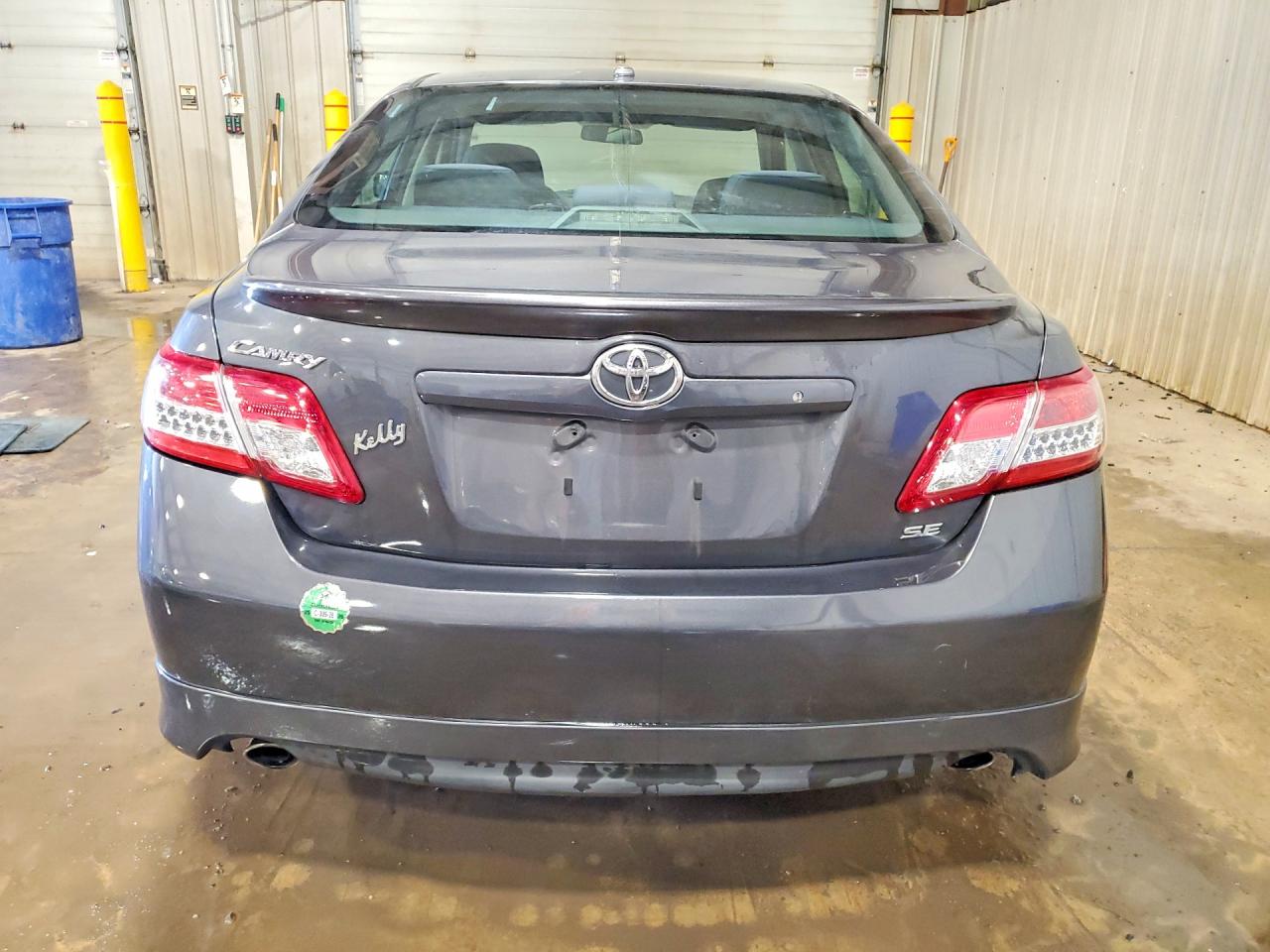 2011 Toyota Camry Se Gray vin: 4T1BF3EK0BU777952