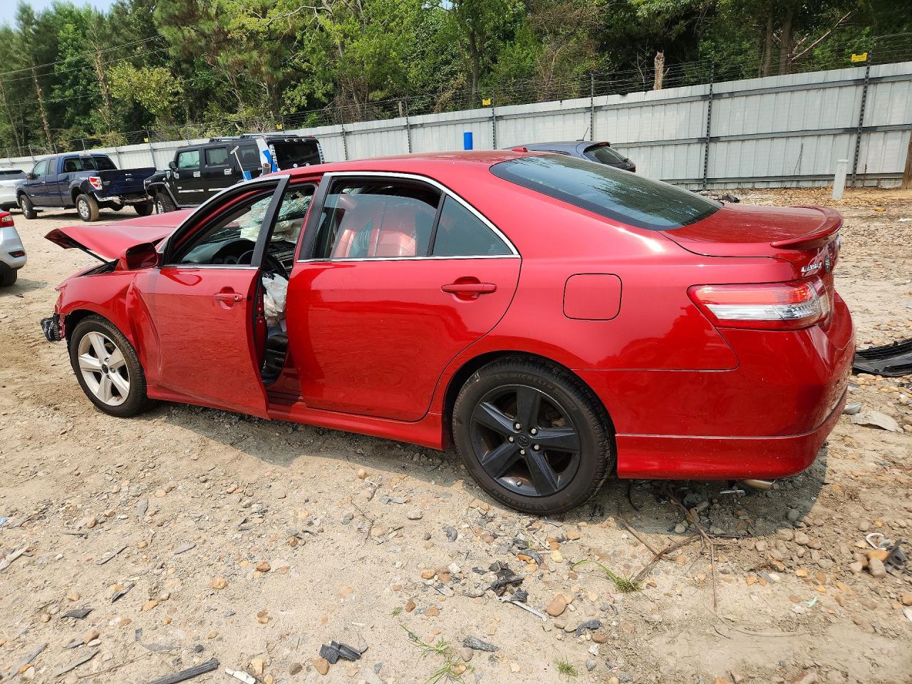 2010 Toyota Camry Se Red vin: 4T1BF3EK1AU035882