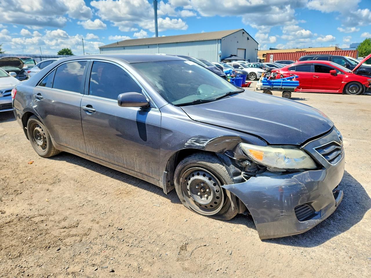 2010 Toyota Camry Base Gray vin: 4T1BF3EK1AU076495