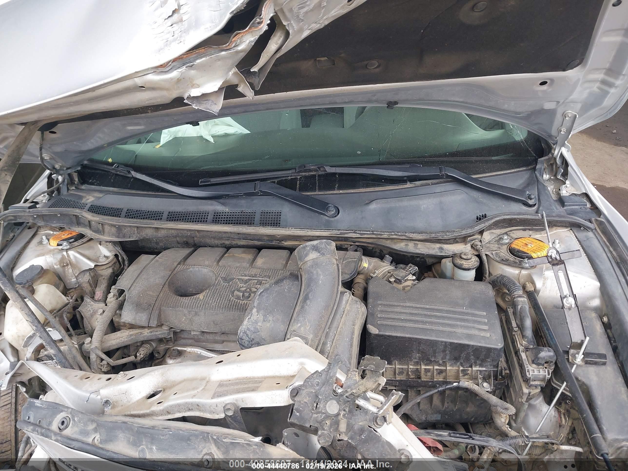 2010 Toyota Camry Le Серебряный vin: 4T1BF3EK1AU082202