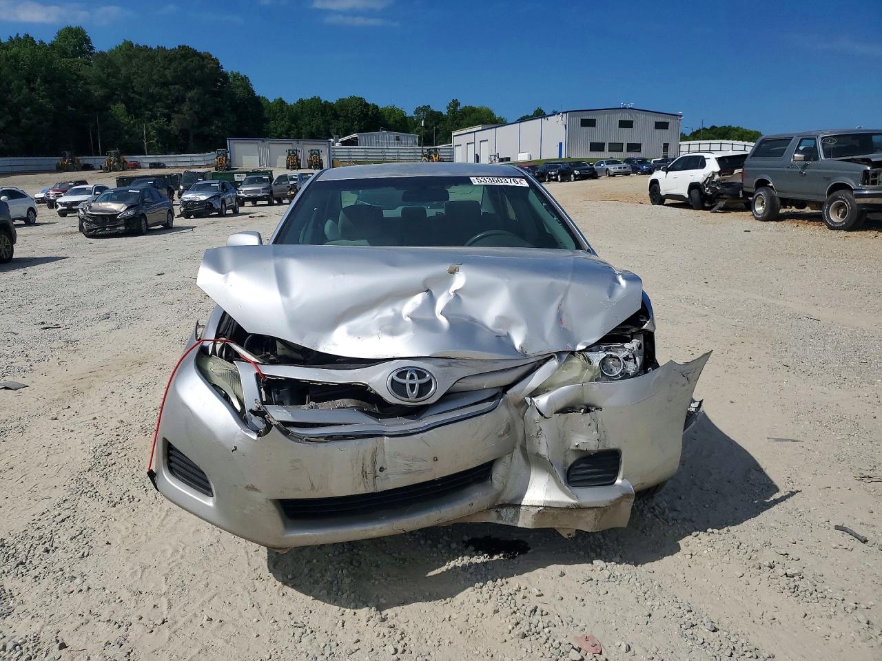 2011 Toyota Camry Le Silver vin: 4T1BF3EK1BU121436