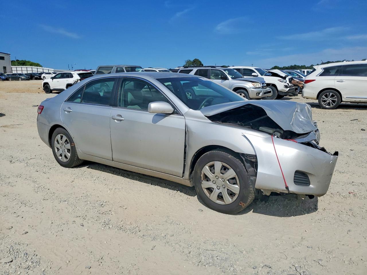 2011 Toyota Camry Le Silver vin: 4T1BF3EK1BU121436