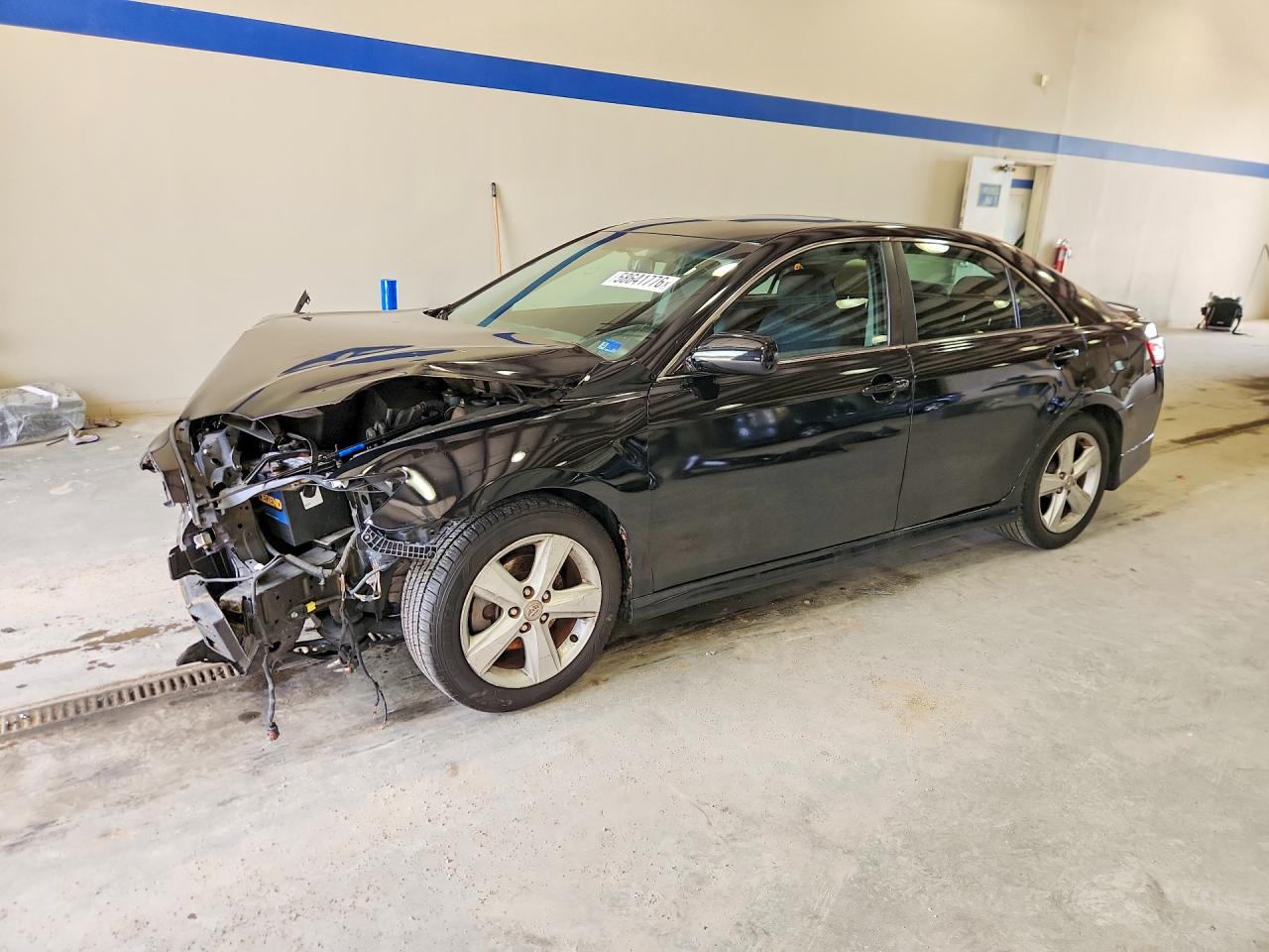 2011 Toyota Camry Se Black vin: 4T1BF3EK1BU136616