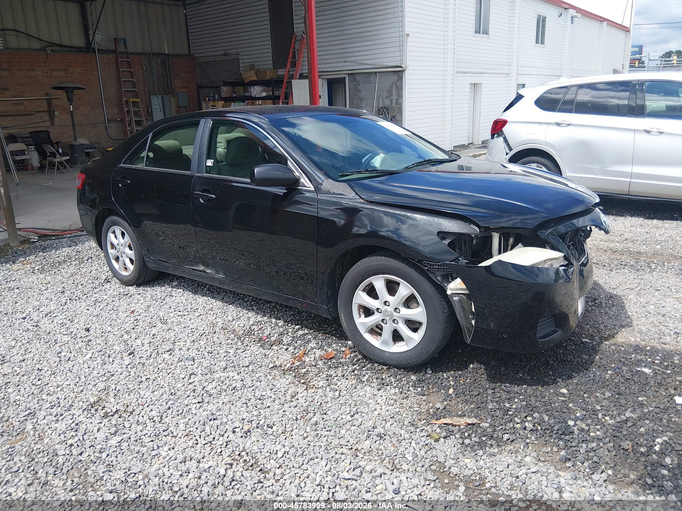 2011 Toyota Camry Le Black vin: 4T1BF3EK1BU157563