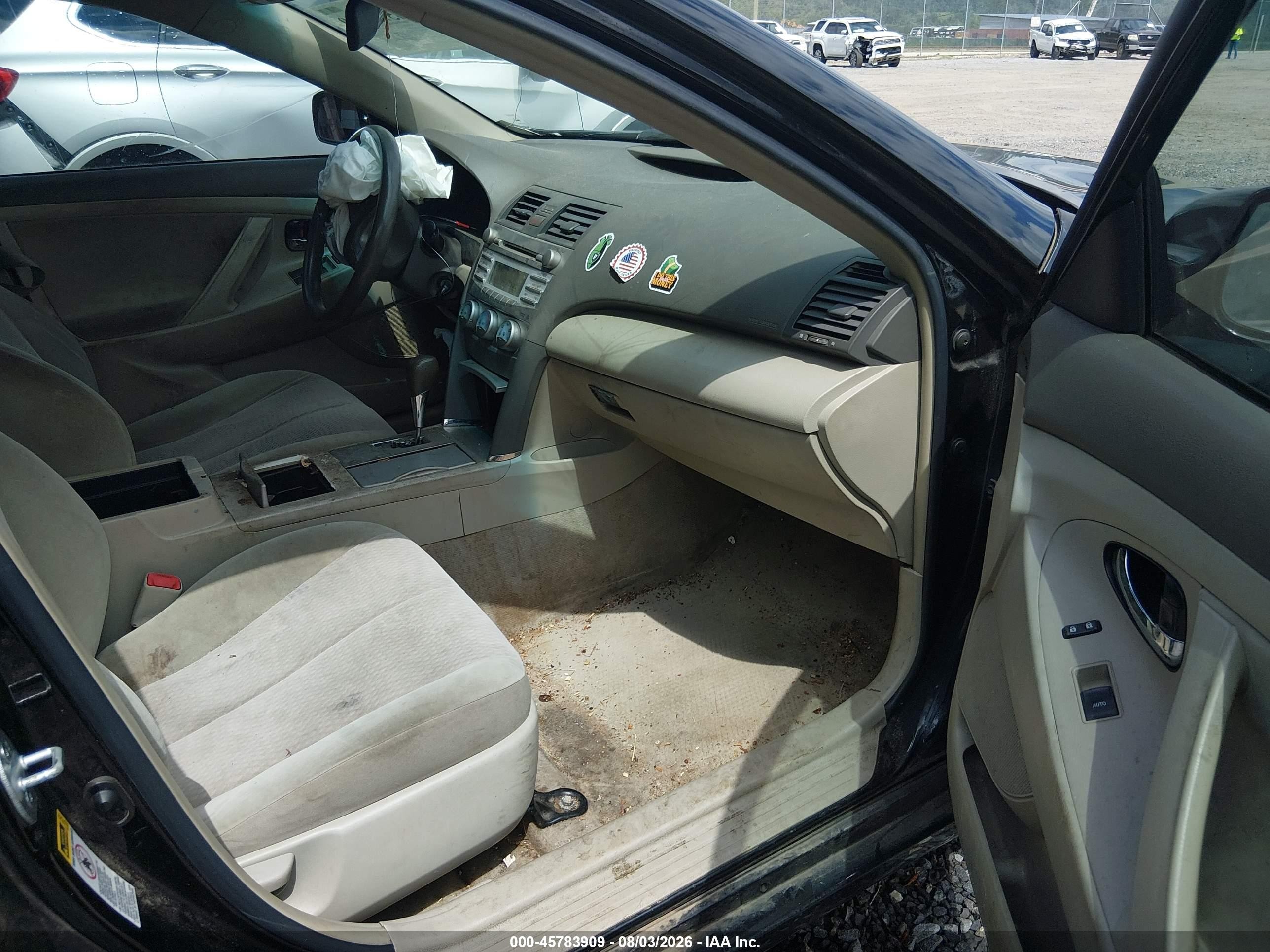 2011 Toyota Camry Le Black vin: 4T1BF3EK1BU157563