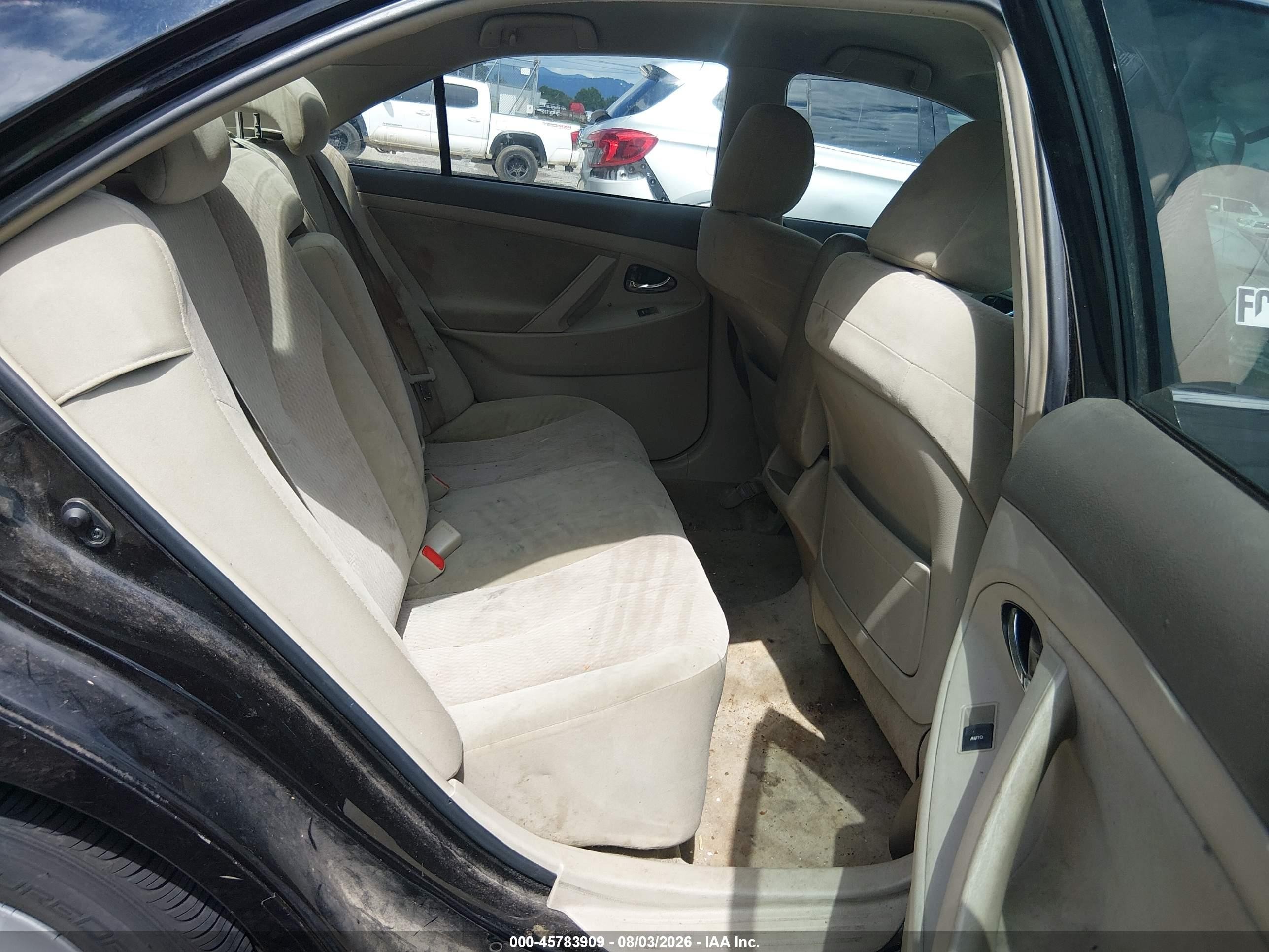 2011 Toyota Camry Le Black vin: 4T1BF3EK1BU157563