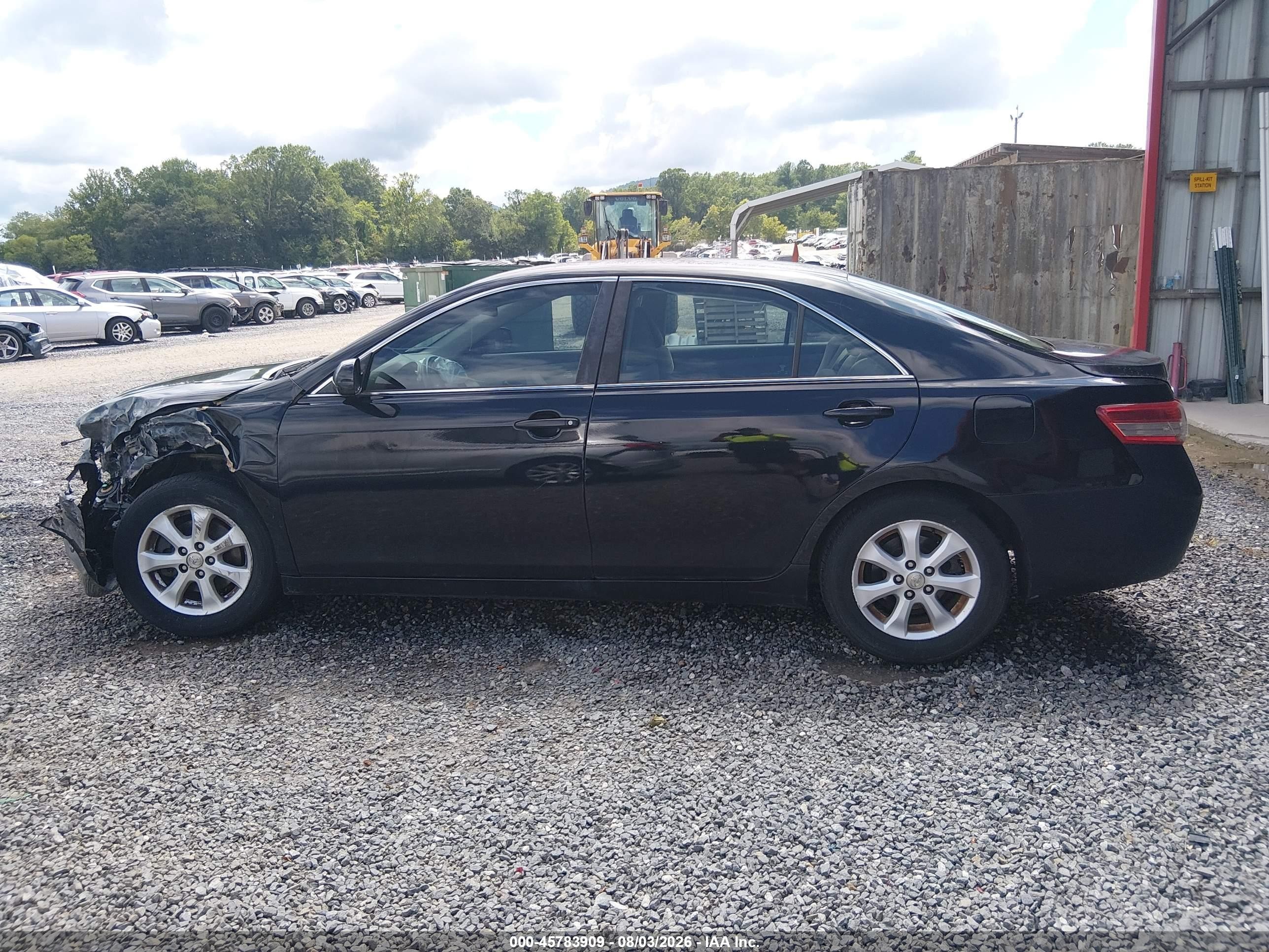 2011 Toyota Camry Le Black vin: 4T1BF3EK1BU157563