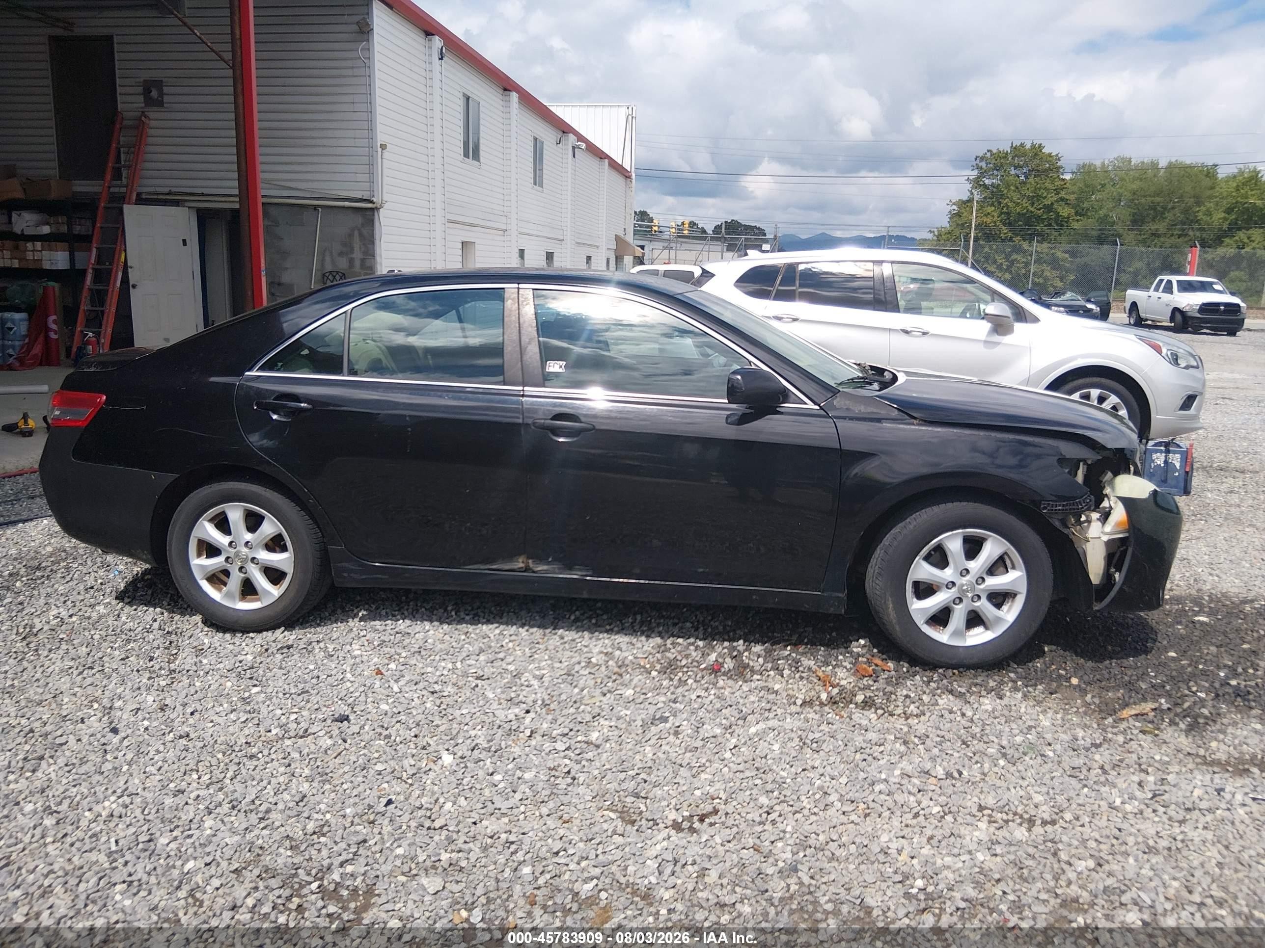2011 Toyota Camry Le Black vin: 4T1BF3EK1BU157563