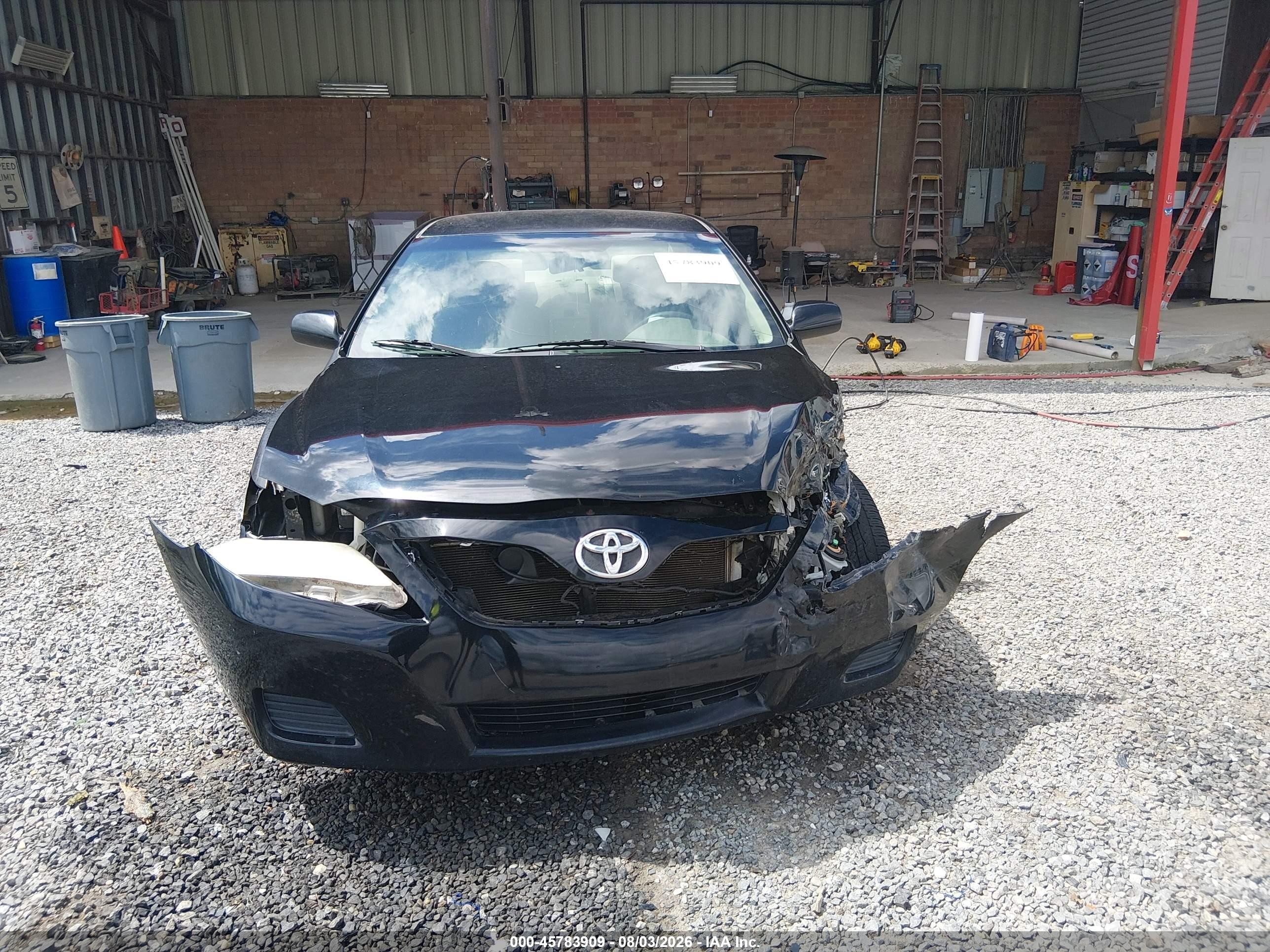 2011 Toyota Camry Le Black vin: 4T1BF3EK1BU157563