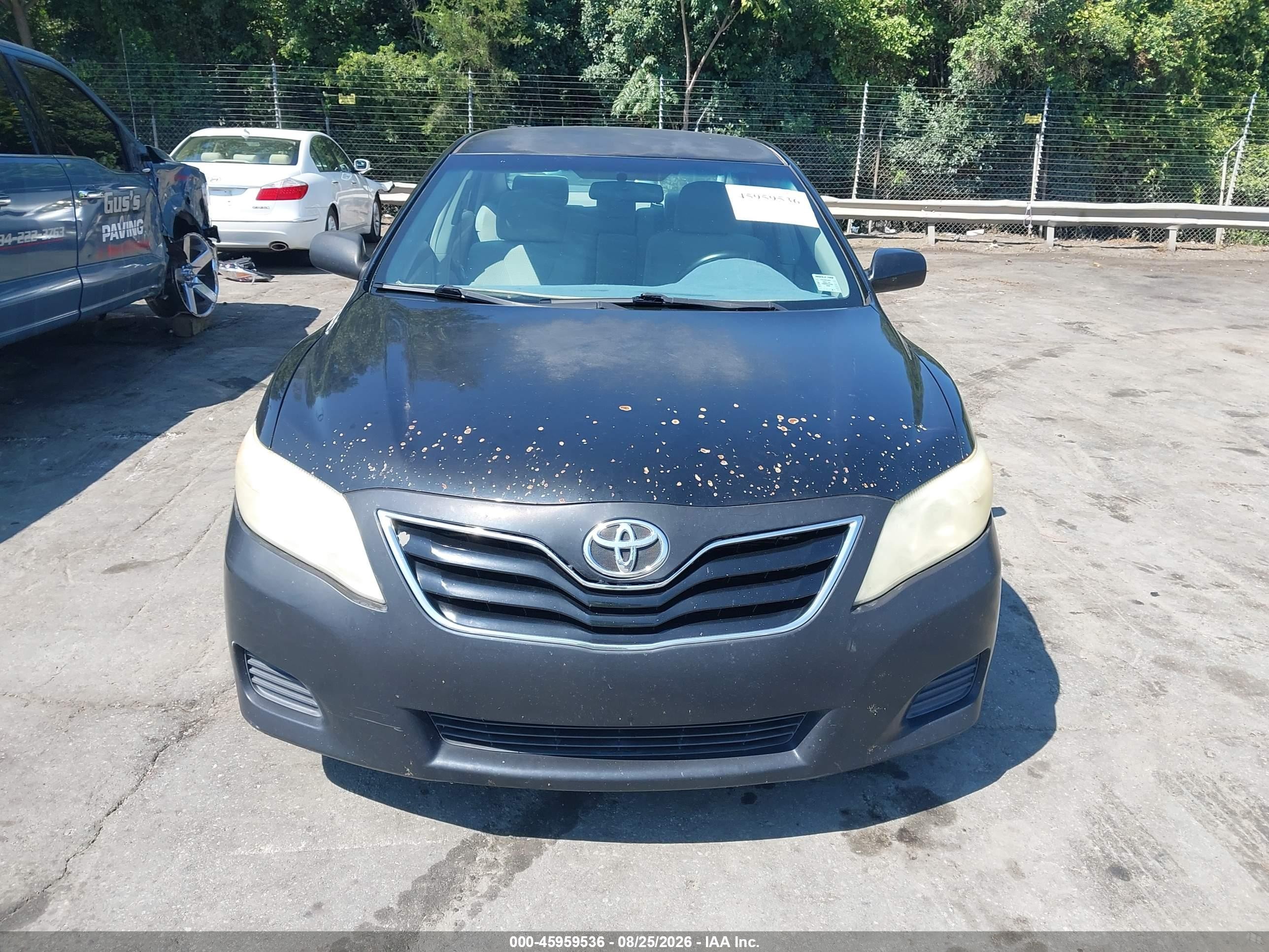 2011 Toyota Camry Le Black vin: 4T1BF3EK1BU168241